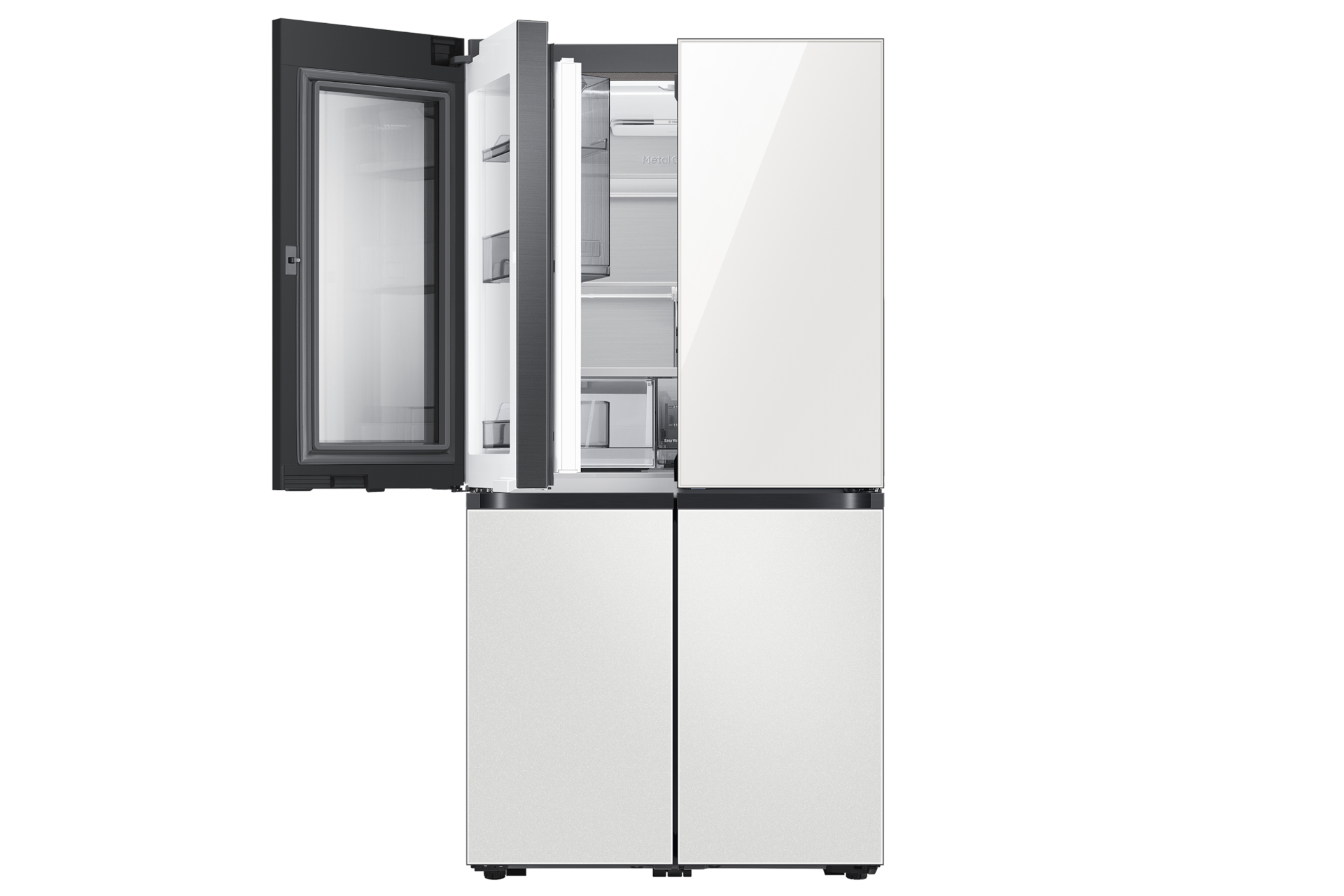 BESPOKE 냉장고 4도어 847L (빅아이스/위스키볼) 글램 화이트 네번째 이미지