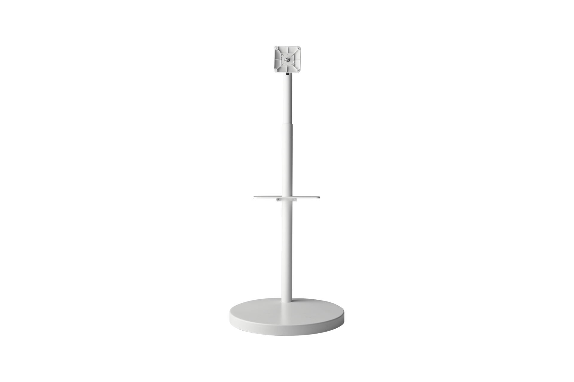 2024 무빙스타일(선반 거치대 포함) M5 (M50D) 화이트 (80.1 cm) 스탠드 정면