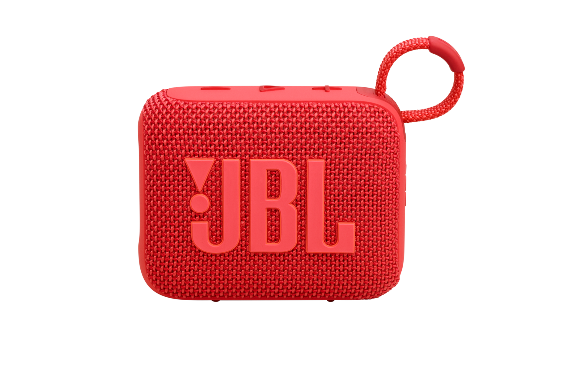 JBL GO 4 포터블 블루투스 스피커 레드 정면