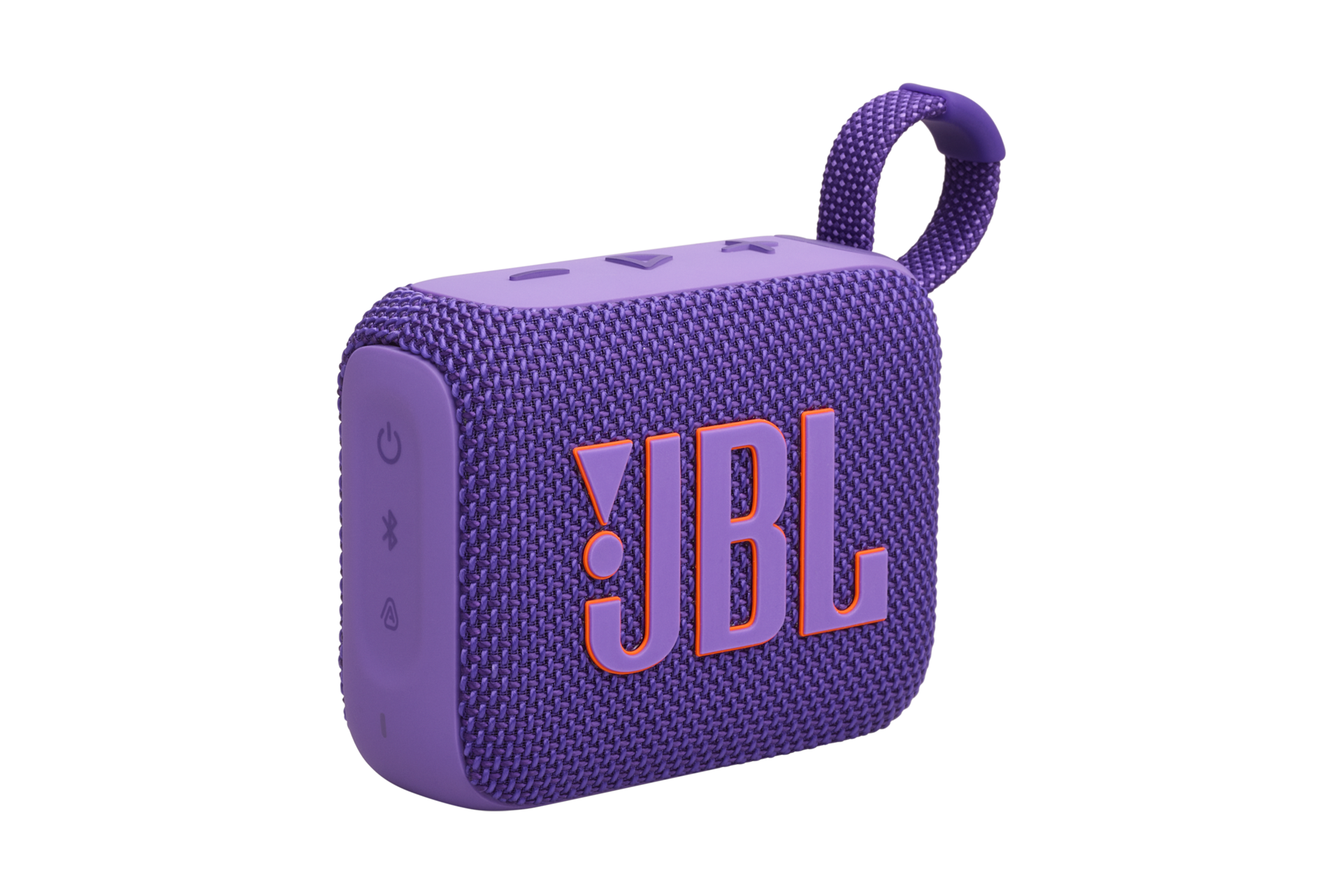 JBL GO 4 포터블 블루투스 스피커 퍼플 좌측 45도