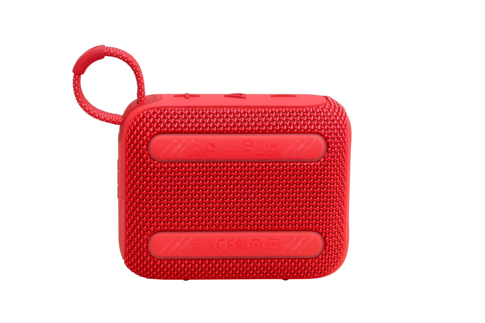 JBL GO 4 포터블 블루투스 스피커 레드 뒷면