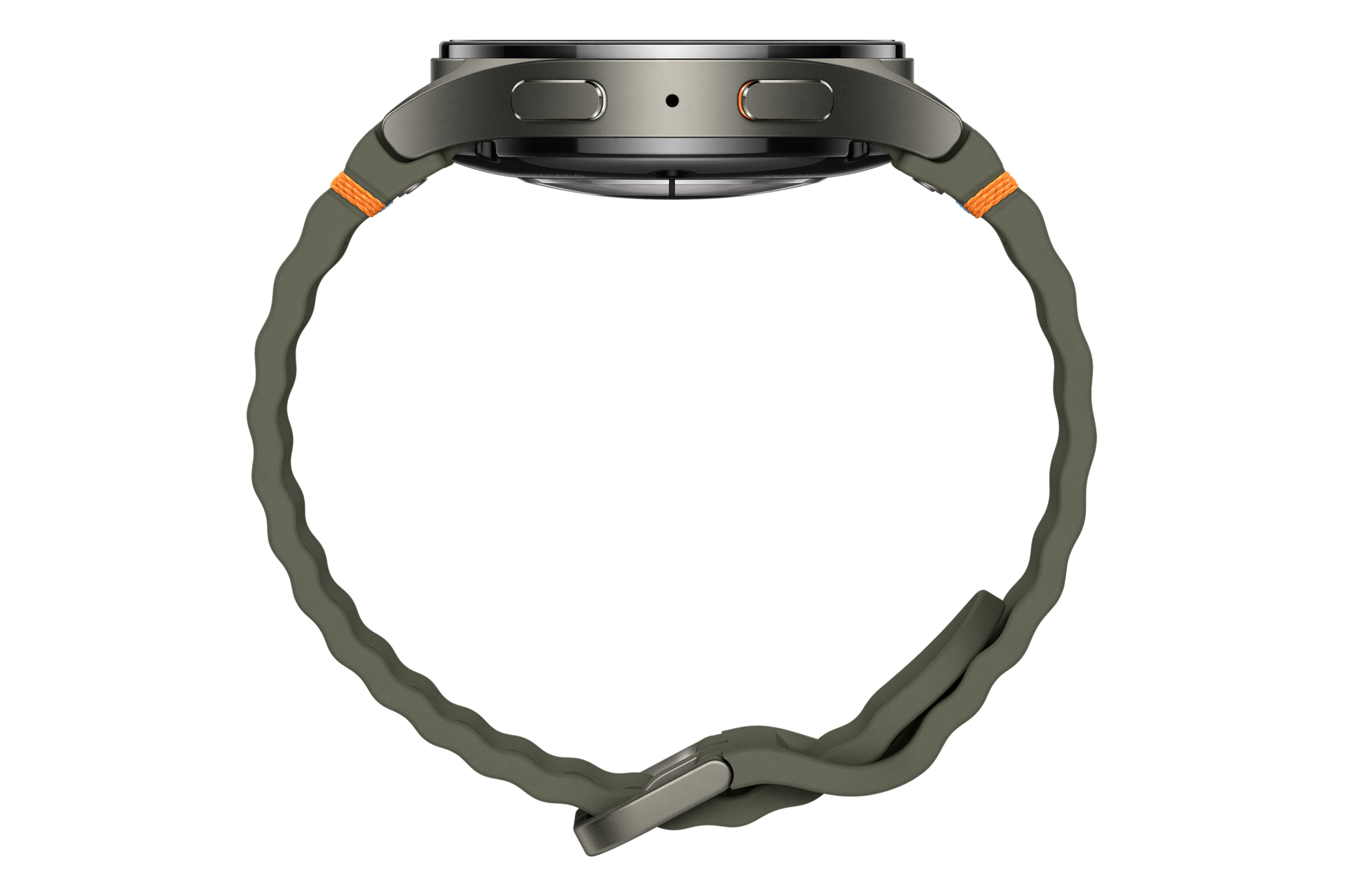 갤럭시 워치7 40 mm (블루투스) 그린 옆면