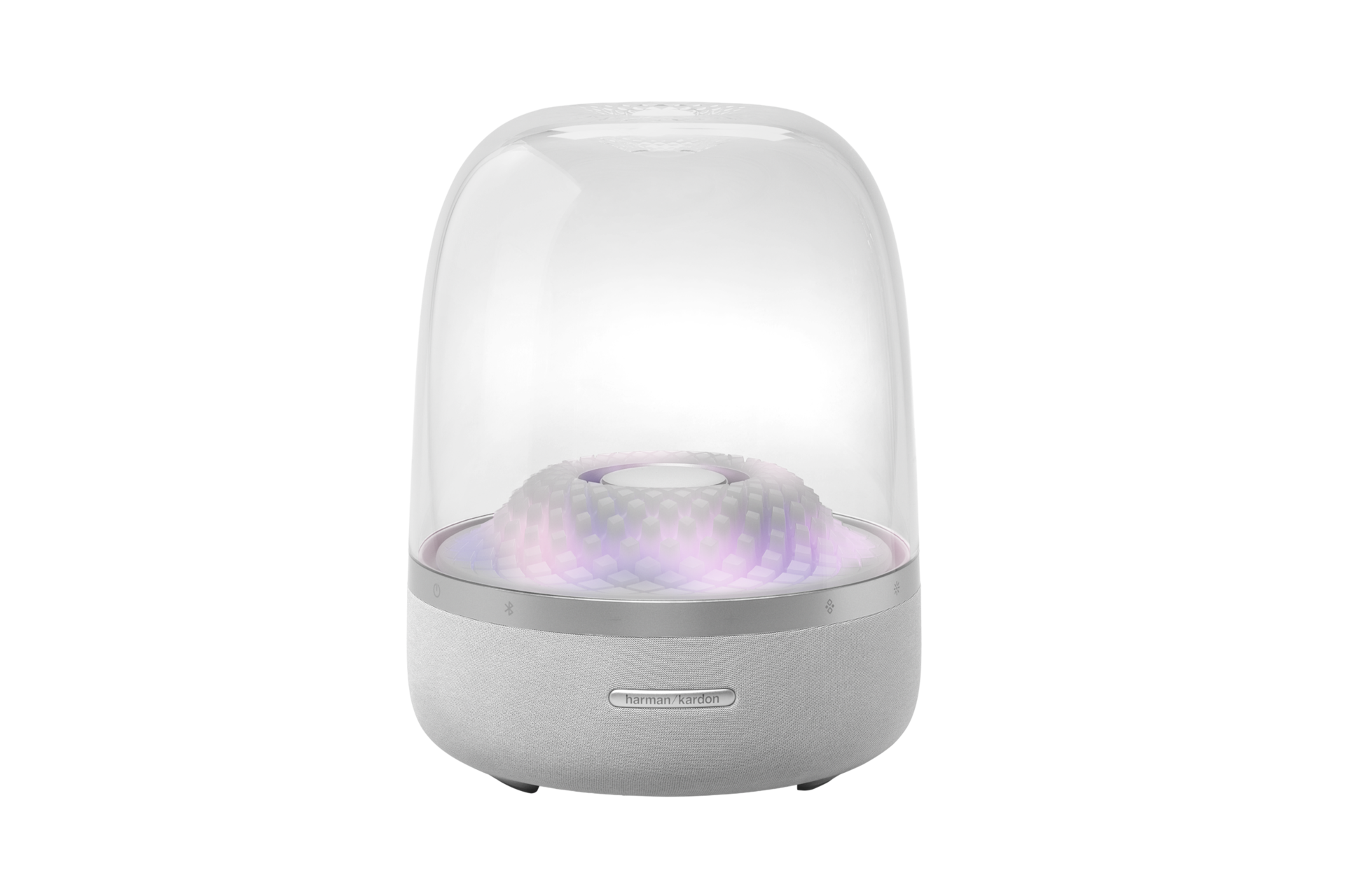 하만카돈 AURA STUDIO 4 블루투스 스피커 그레이 정면 1