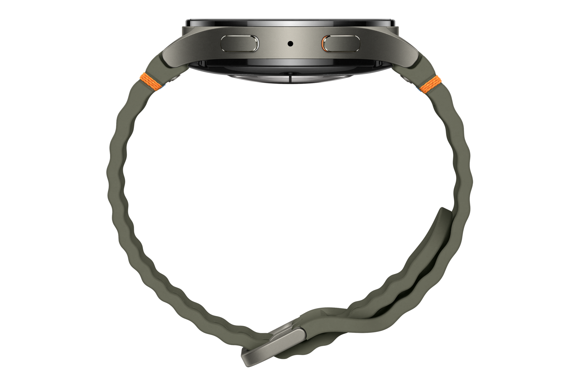 갤럭시 워치7 44 mm (블루투스) 그린 옆면