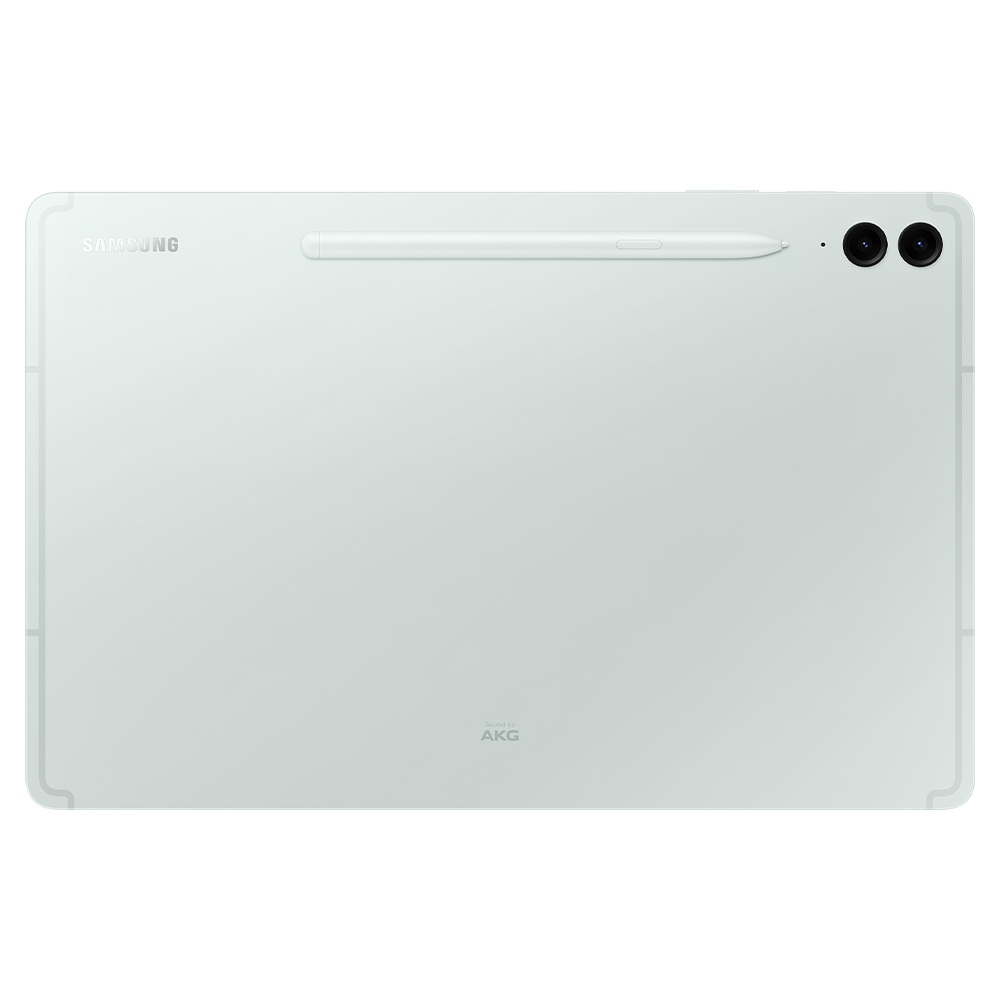 갤럭시 탭 S9 FE+ (5G) 민트 S펜이 부착된 뒷면