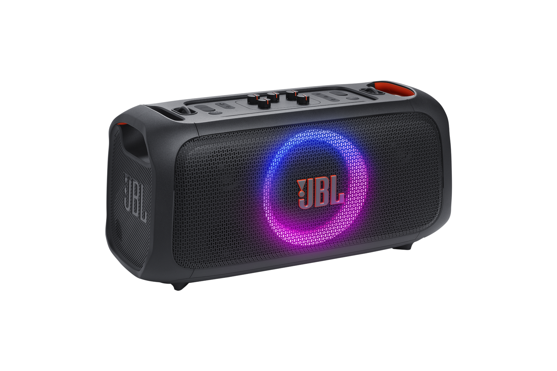 JBL PARTYBOX ON-THE-GO 에센셜 파티 스피커 측면