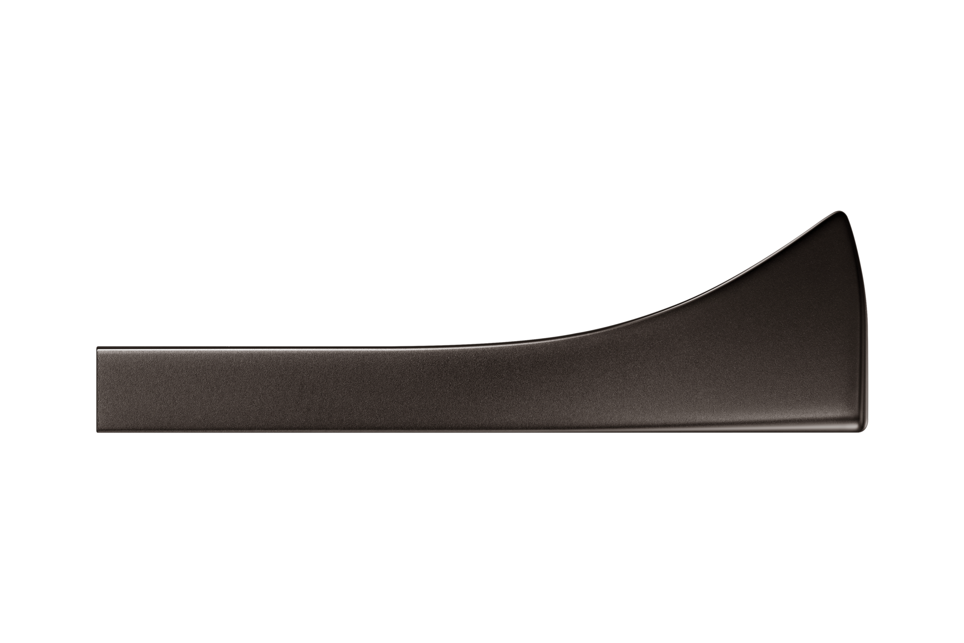 BAR Plus USB 3.2 Gen1 Flash Drive 128 GB (다크 그레이) 옆면 이미지