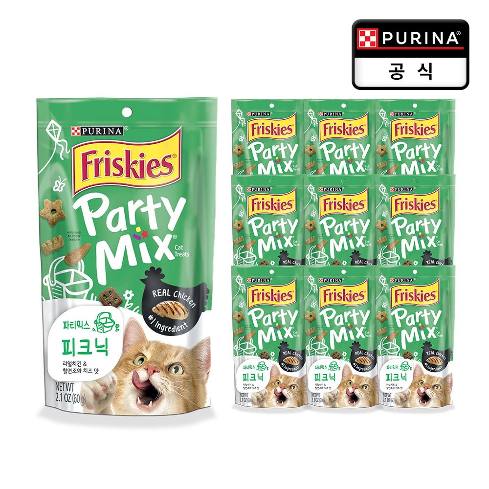 [퓨리나]프리스키 파티믹스 피크닉 60g x 10개 1번째 이미지