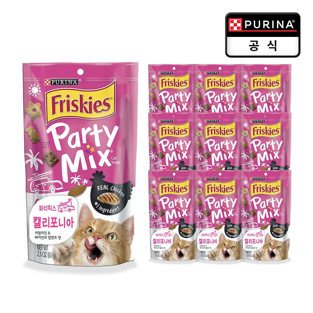 [퓨리나]프리스키 파티믹스 캘리포니아 60g x 10개 1번째 이미지
