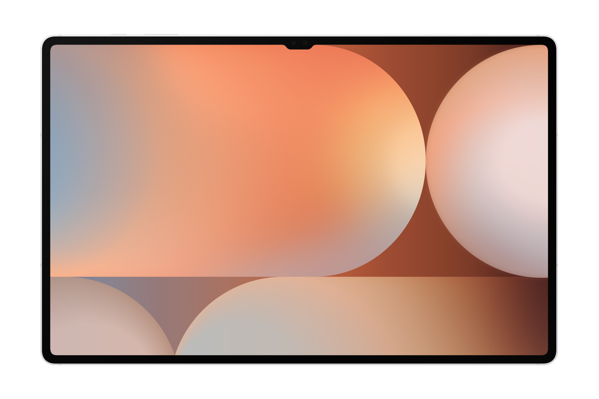 갤럭시 탭 S10 Ultra (WI-FI) 디스플레이가 보이는 탭 정면 