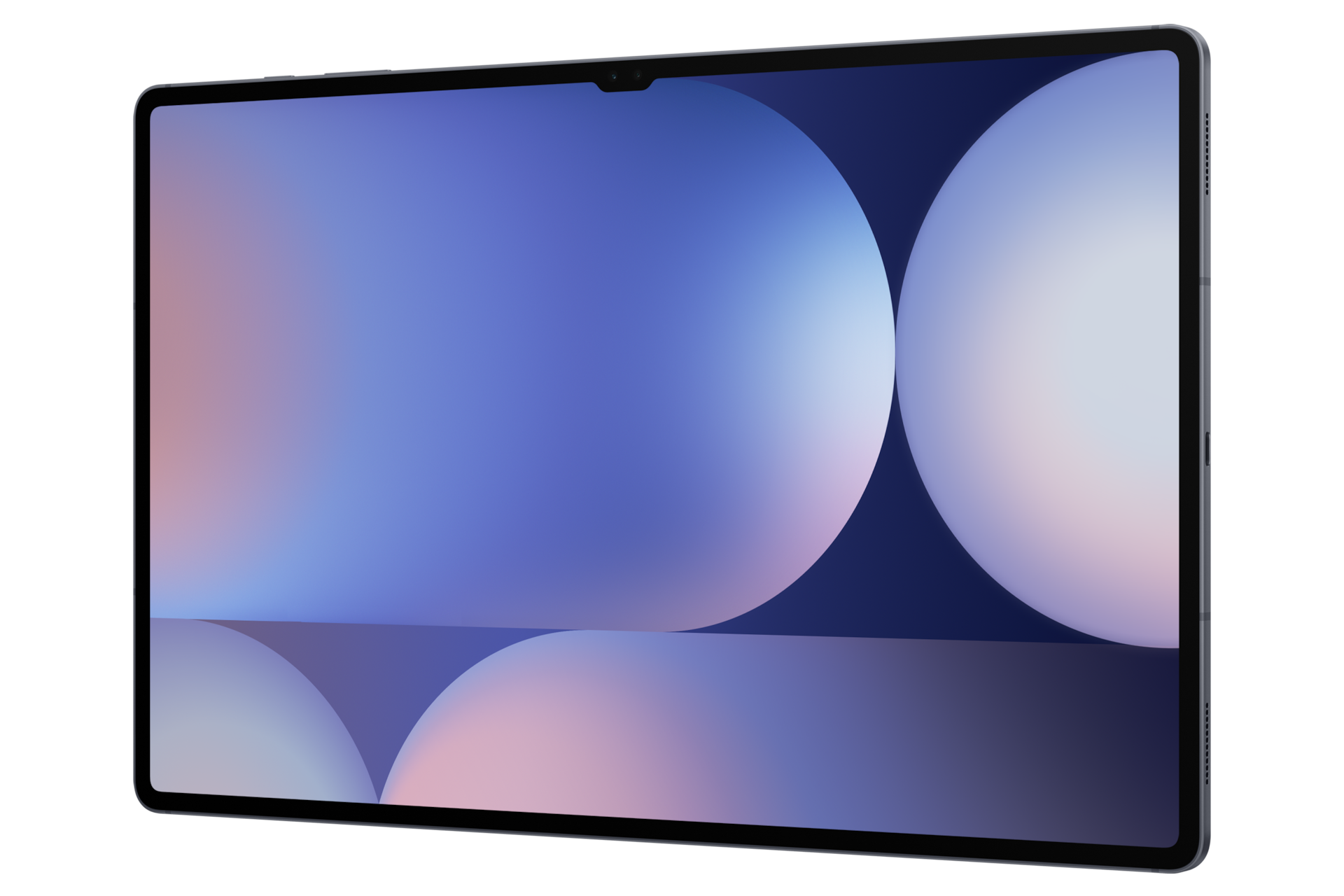 갤럭시 탭 S10 Ultra (WI-FI) 디스플레이가 보이는 앞면 우측 45도 