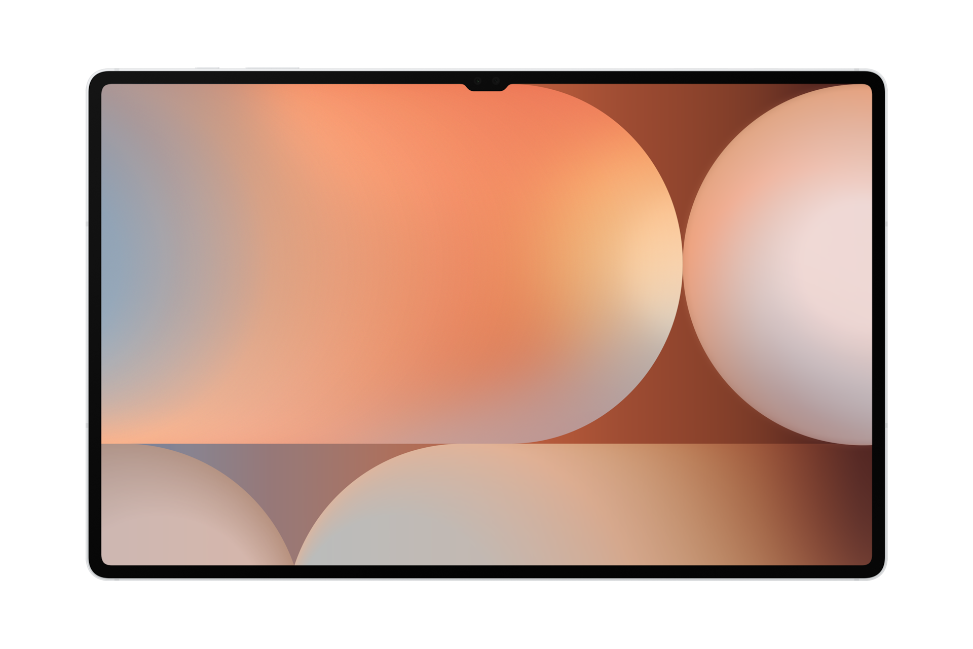 갤럭시 탭 S10 Ultra (5G) 디스플레이가 보이는 탭 정면 