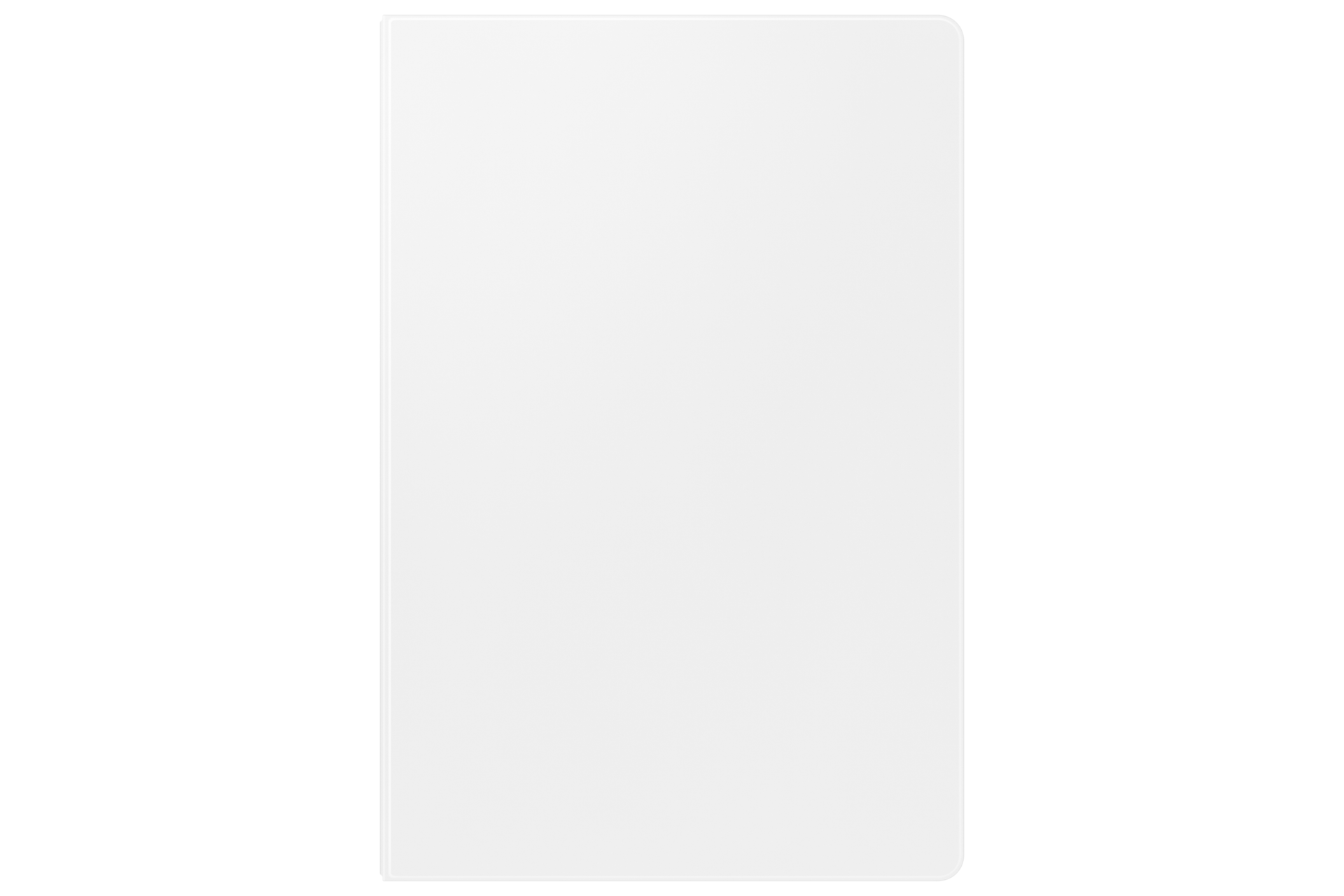 키보드 북커버 with AI 키 (갤럭시 탭 S10+, S9+, S9 FE+ 호환) 화이트 정면 이미지