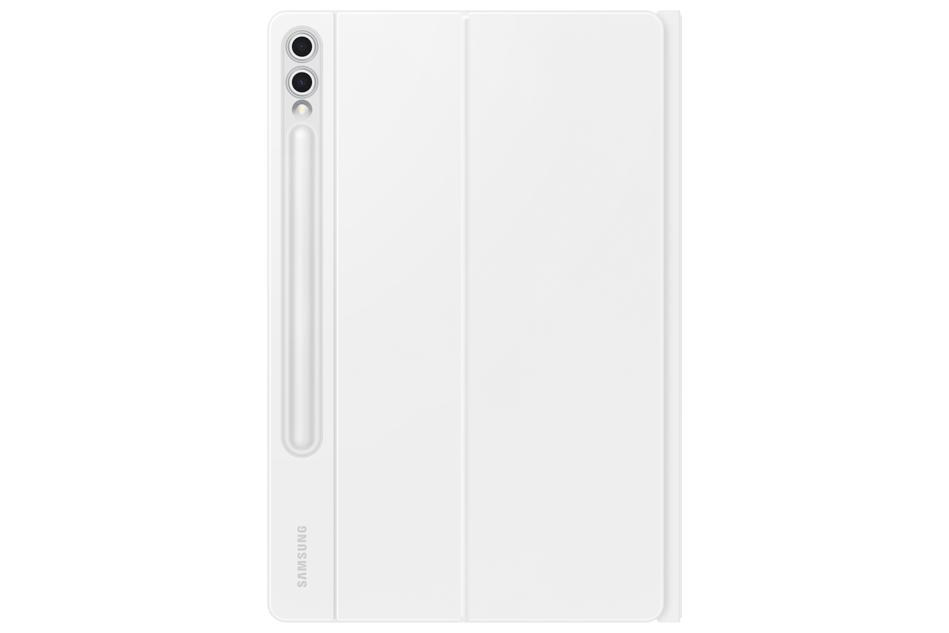 키보드 북커버 with AI 키 (갤럭시 탭 S10+, S9+, S9 FE+ 호환) 화이트 후면 이미지