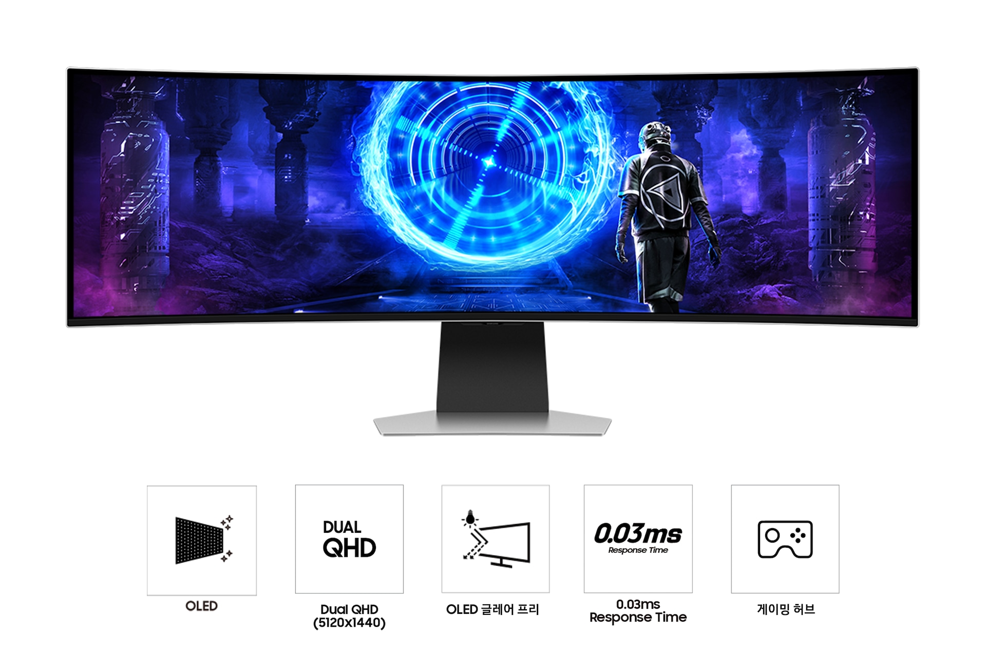 오디세이 OLED G9 (G95SD) (124.3cm) 네 번재 이미지