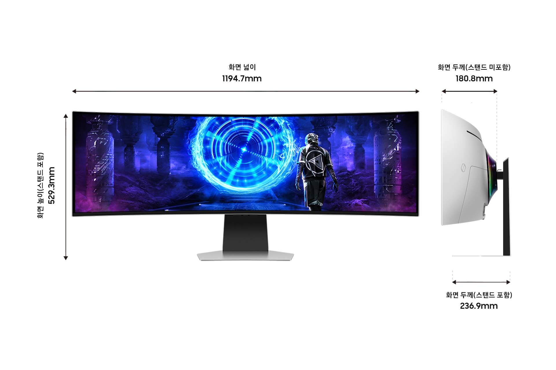 오디세이 OLED G9 (G95SD) (124.3cm) 다섯 번째 이미지