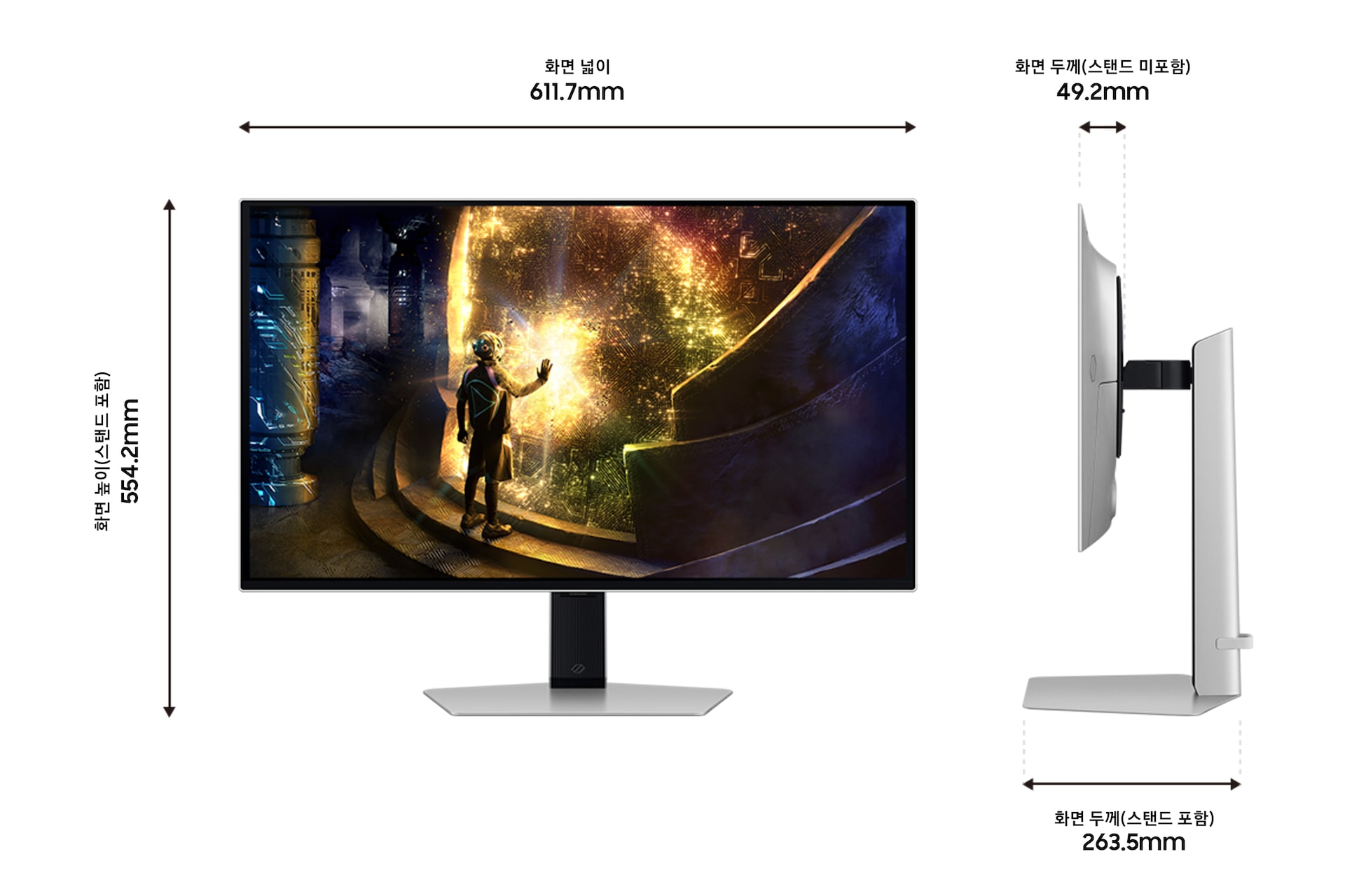 오디세이 OLED G6(G61SD) (67.8cm) 다섯 번째 이미지