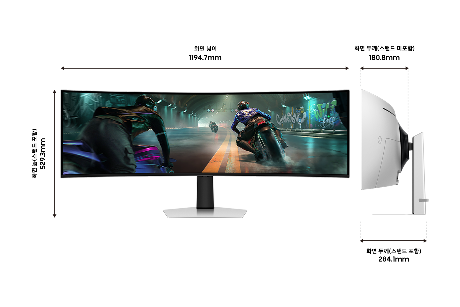 오디세이 OLED G9(G91SD) (124.3cm) 다섯 번째 이미지