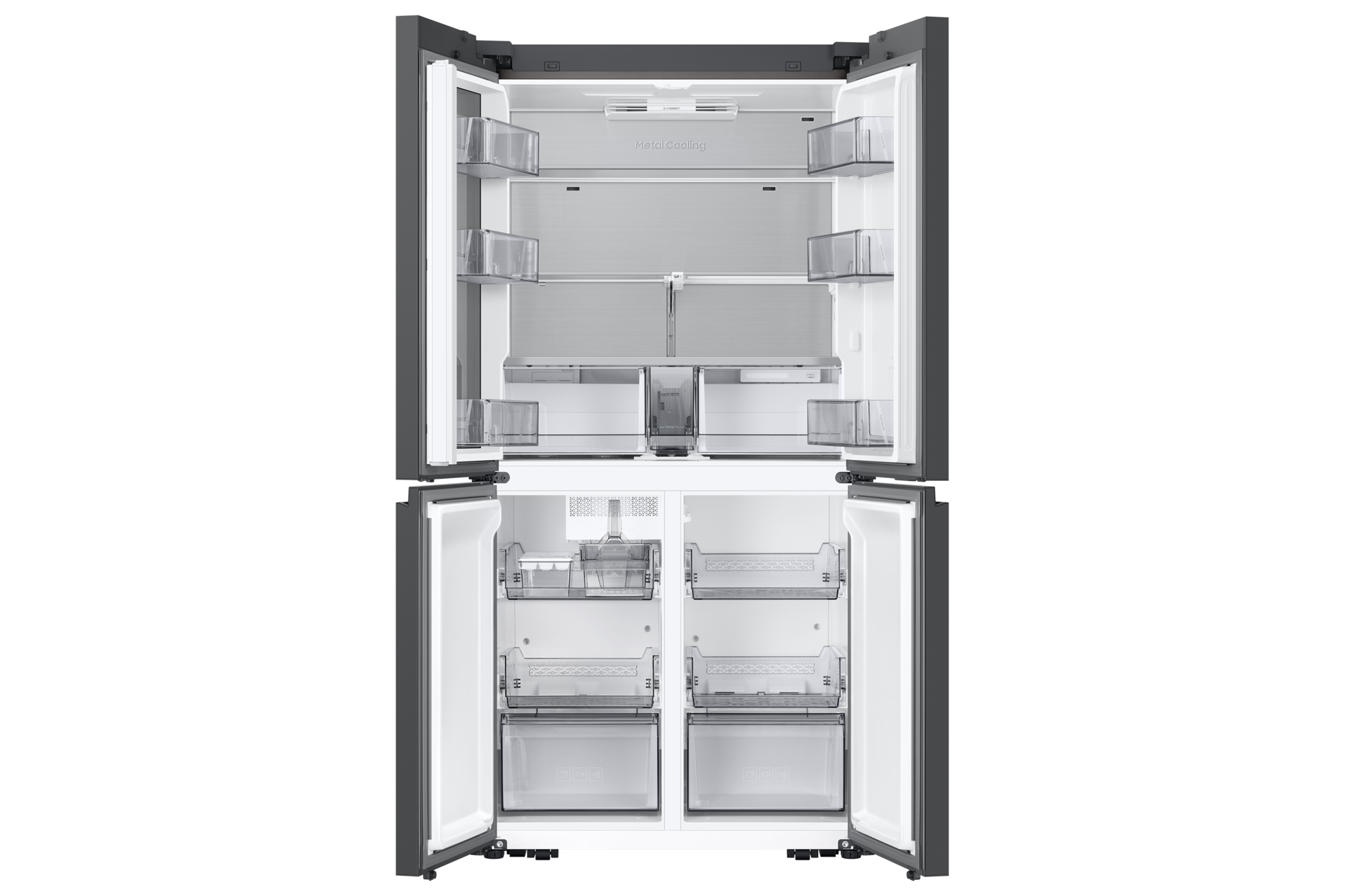 BESPOKE 냉장고 4도어+김치플러스 3도어 키친핏 596/313L 세번째 이미지