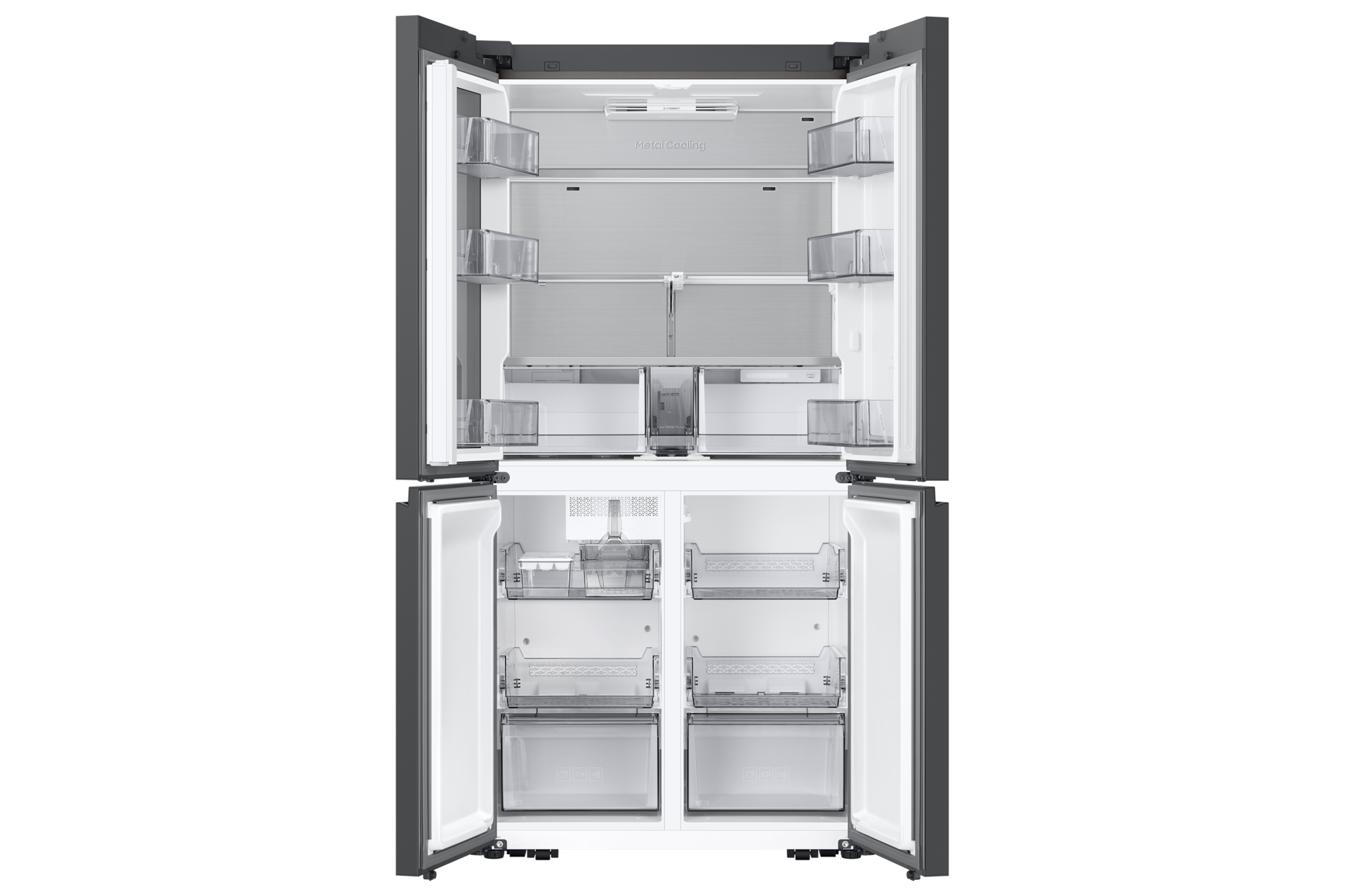 BESPOKE 냉장고 4도어+김치플러스 3도어 키친핏 596/313L 세번째 이미지