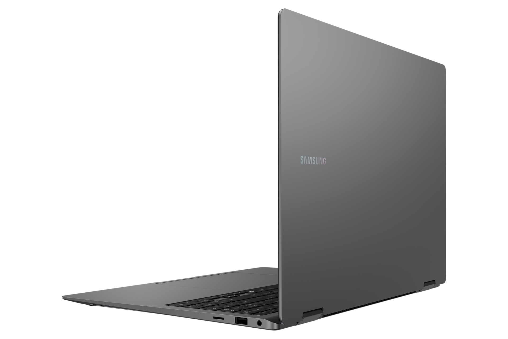 갤럭시 북5 Pro 360 (40.6cm) Core™ Ultra 5 / 512GB NVMe SSD, Copilot+ PC 오픈 후면 40도