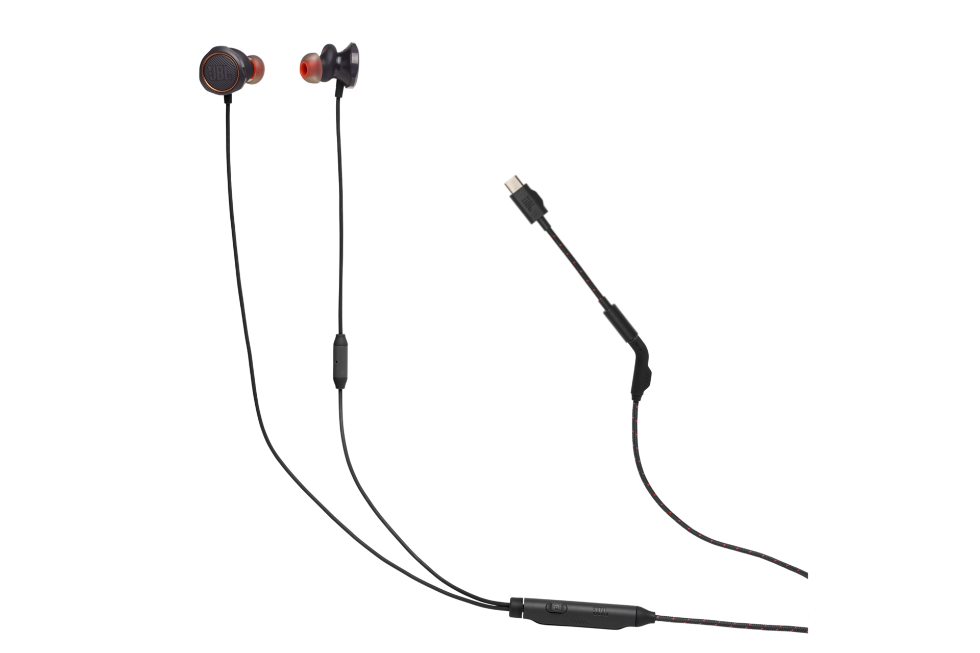 JBL QUANTUM 50C 게이밍 유선 이어폰 세번째 이미지