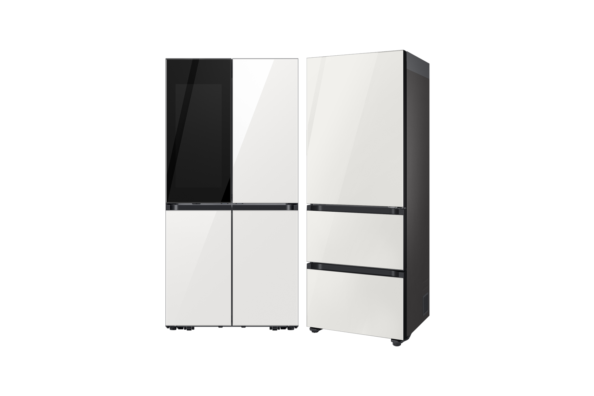 BESPOKE 냉장고 4도어+김치플러스 3도어 키친핏 596/313L 첫번째 이미지