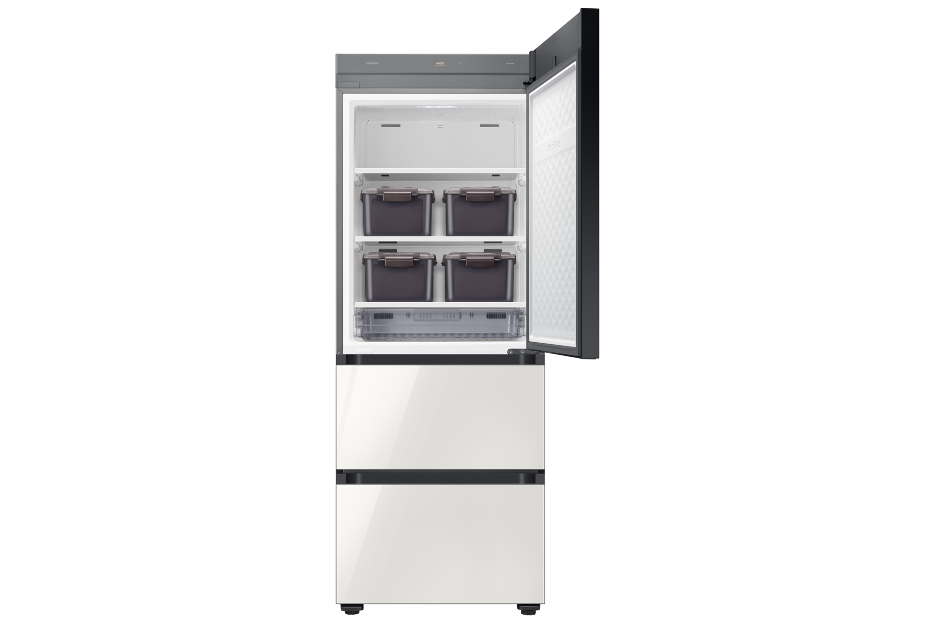 BESPOKE 냉장고 4도어+김치플러스 3도어 키친핏 596/313L 다섯번째 이미지