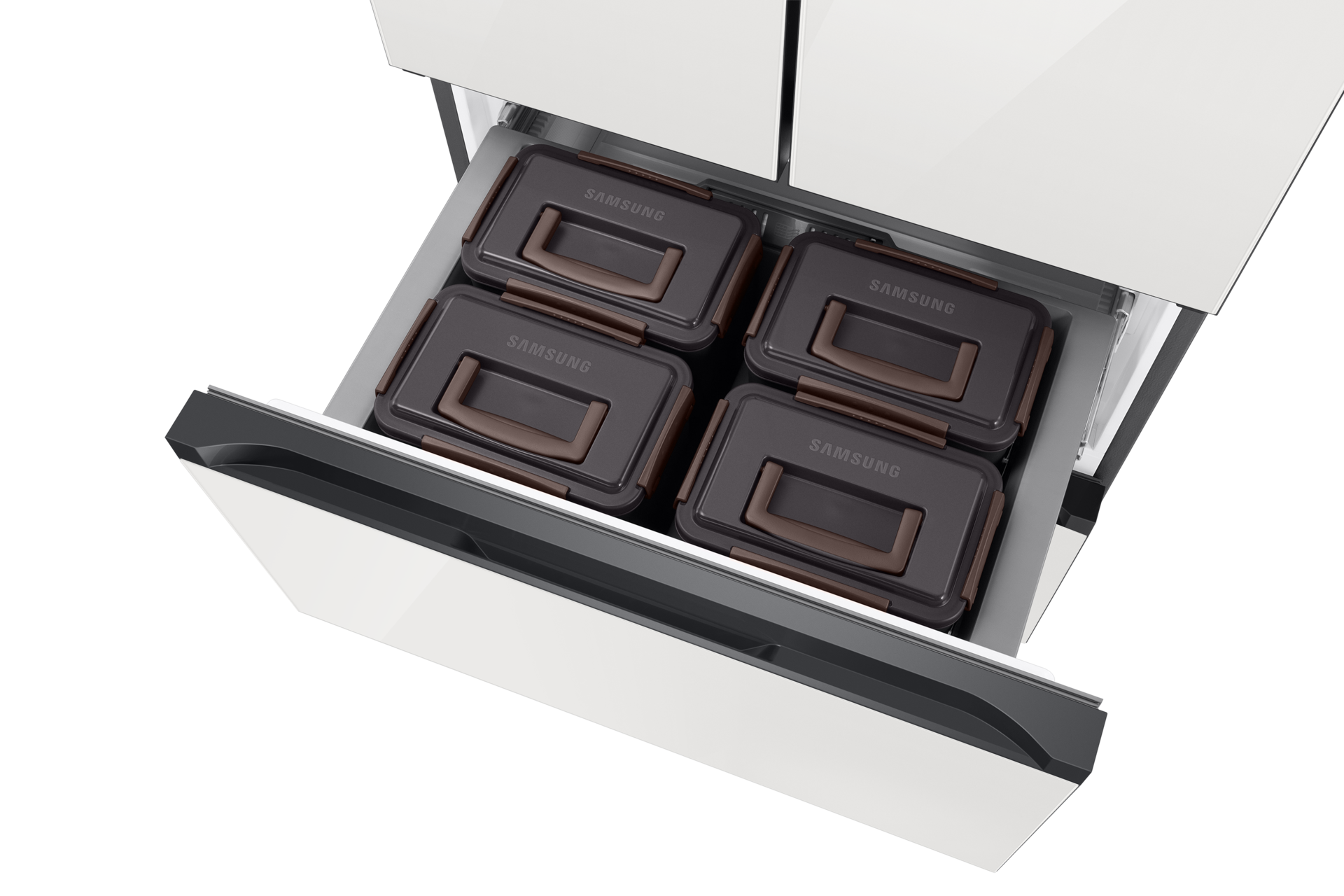 BESPOKE 냉장고 4도어+AI 김치플러스 4도어 키친핏 596/420L 여섯번째 이미지