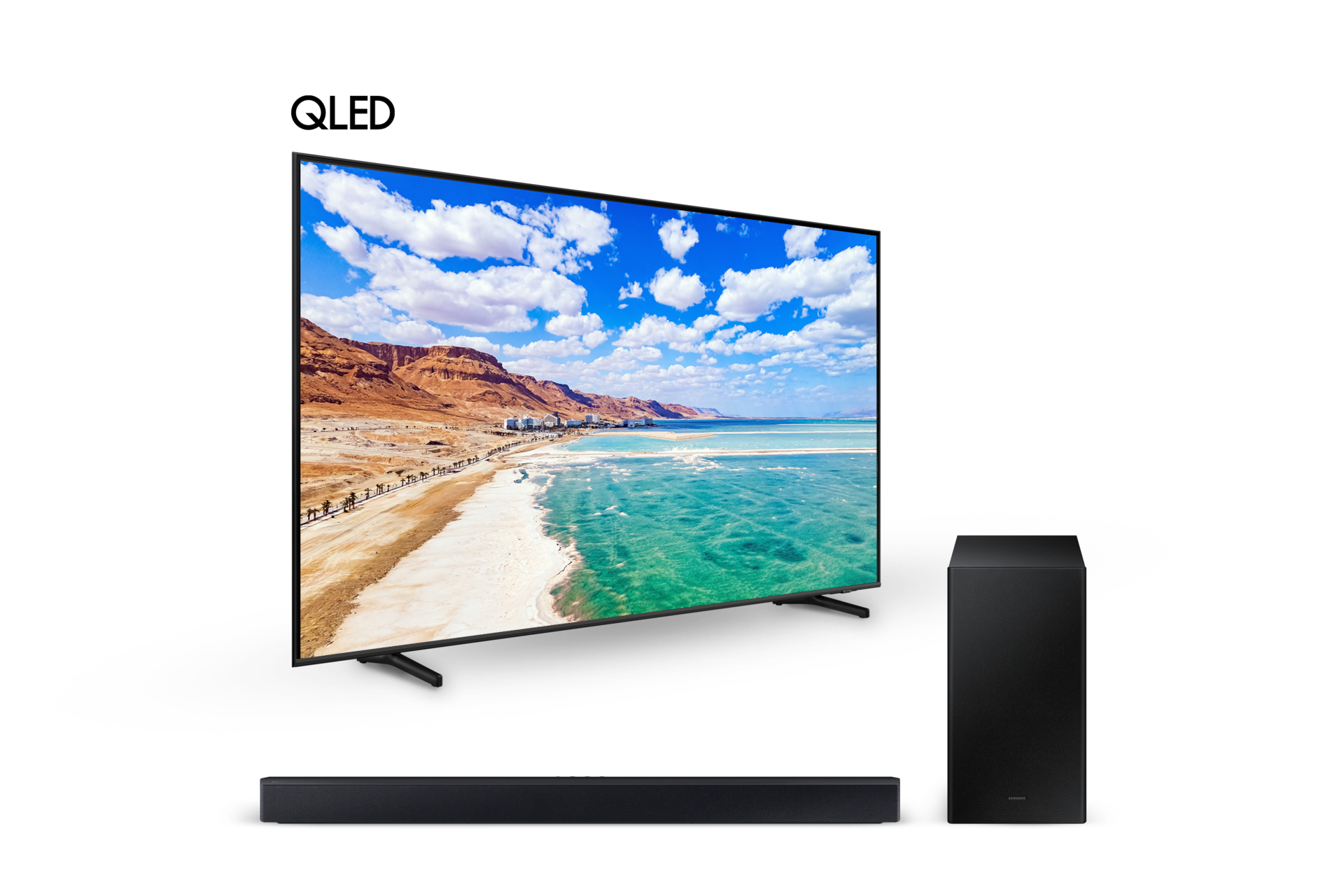 2024 QLED 4K QDE1 (214cm)+2.1ch 사운드바 C450 첫번째 이미지