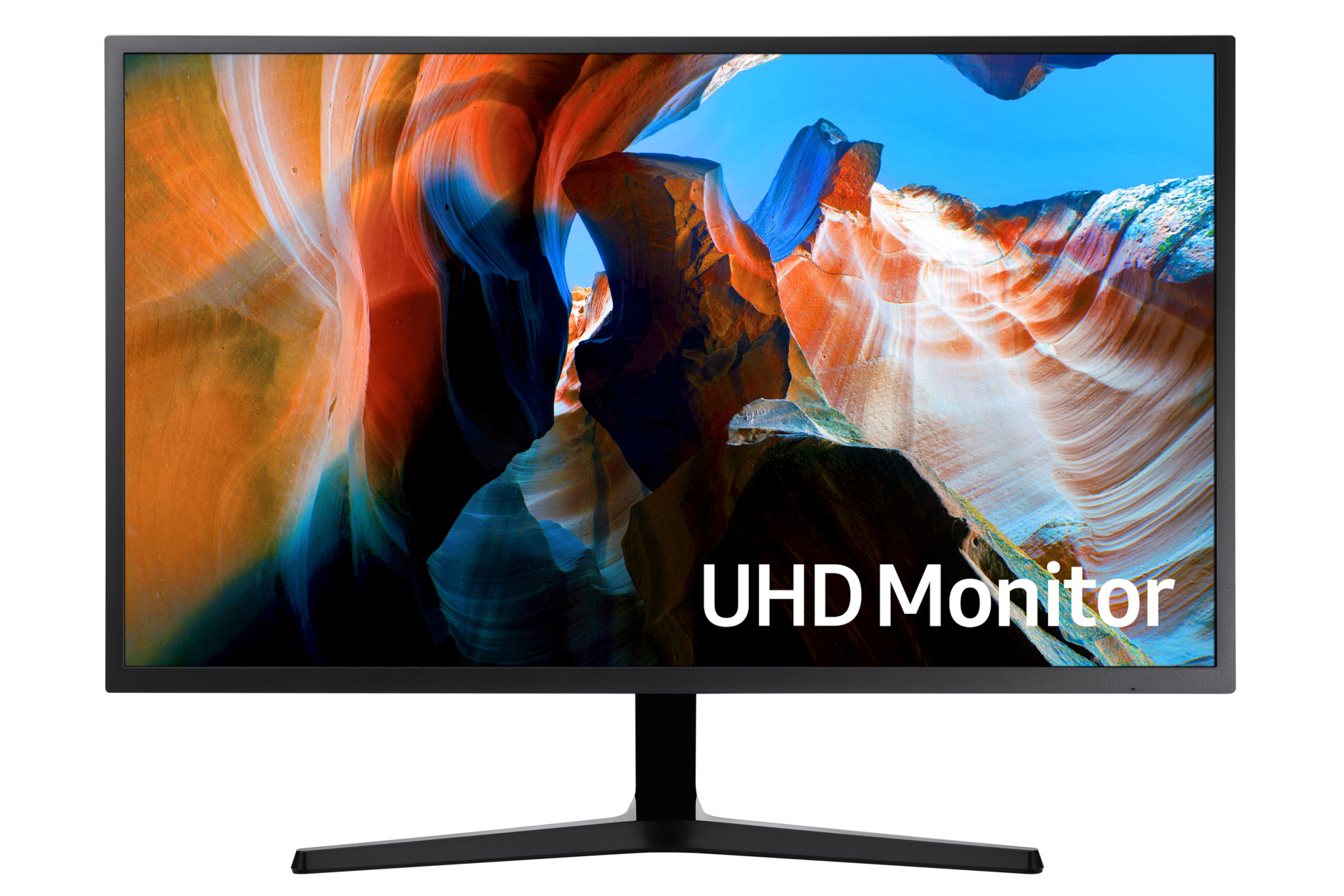 UHD 모니터 80.1 cm 블랙 정면