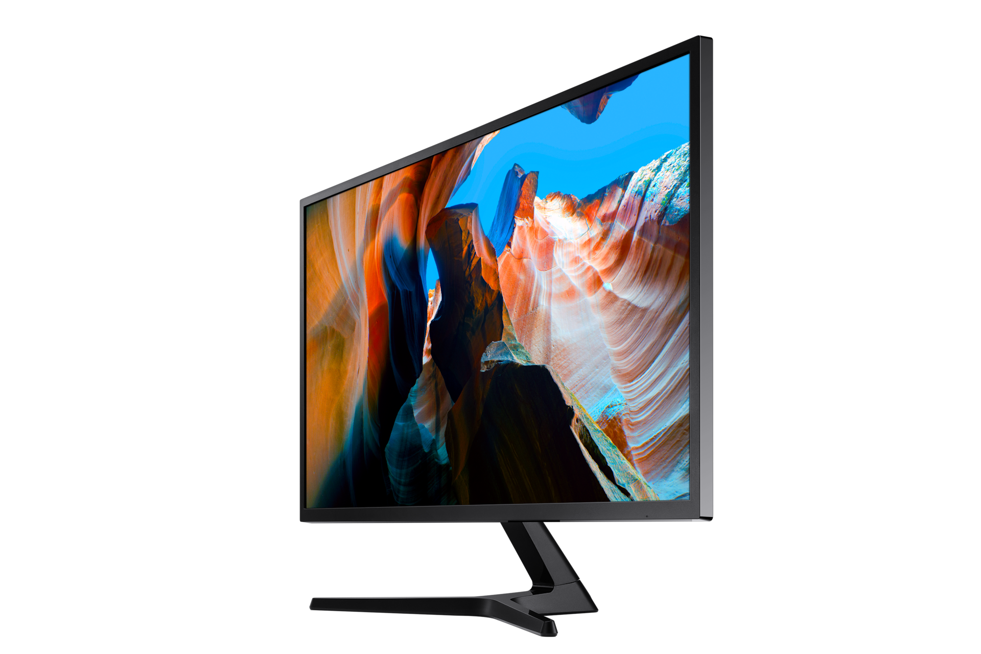 UHD 모니터 80.1 cm 블랙 정면 우측 30도
