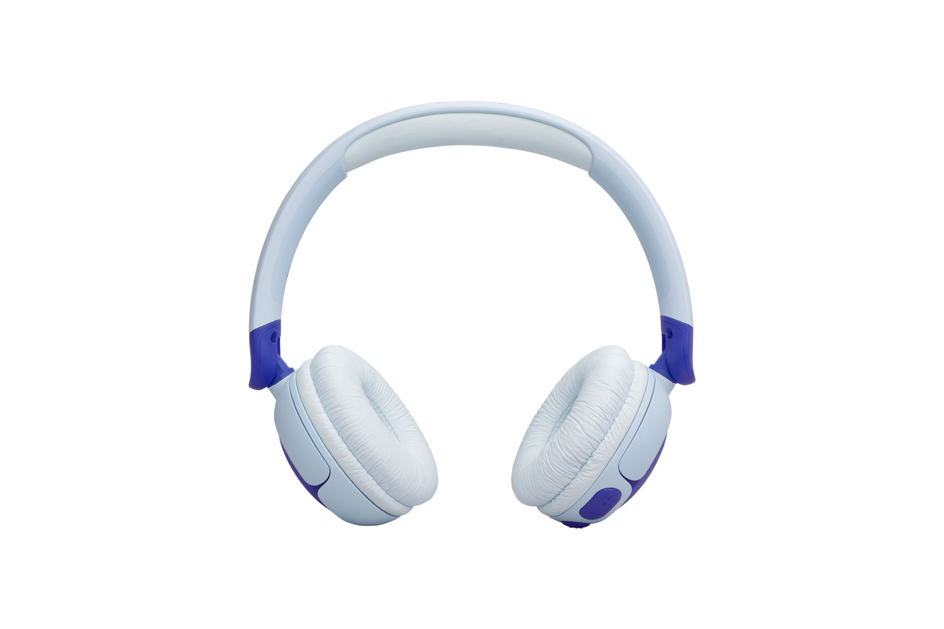 JBL JR320BT 블루투스 무선 키즈 헤드폰 블루 정면