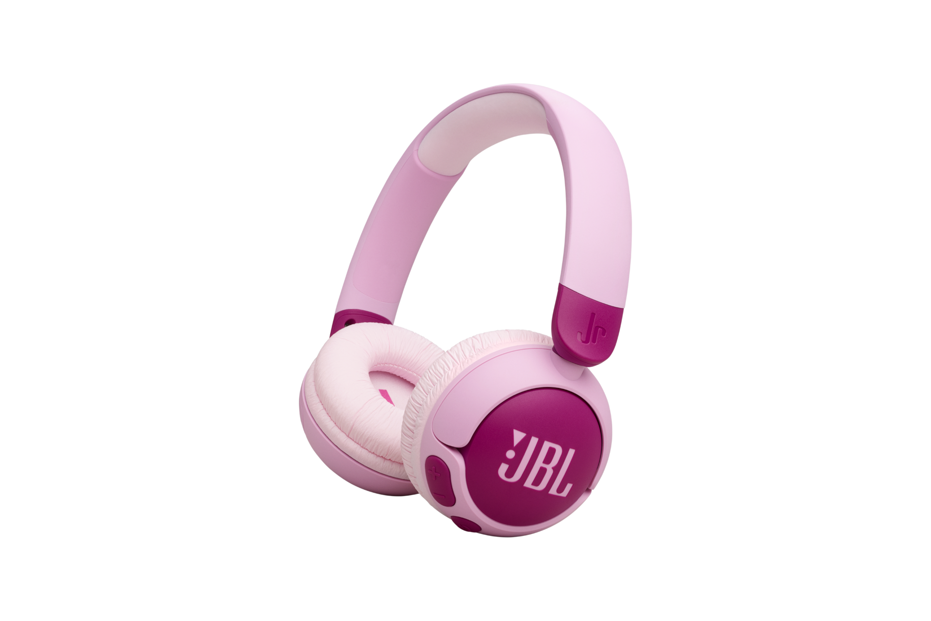 JBL JR320BT 블루투스 무선 키즈 헤드폰 퍼플 우측 45도