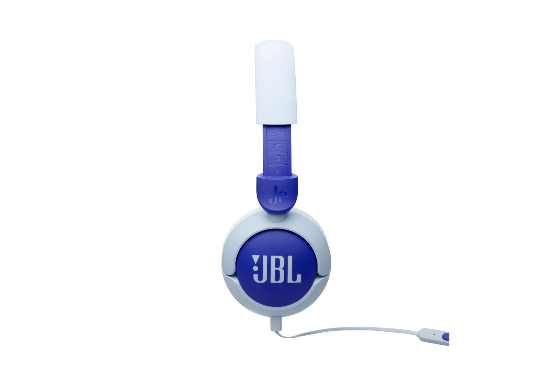 JBL JR320 유선 키즈 헤드폰 블루 우측면
