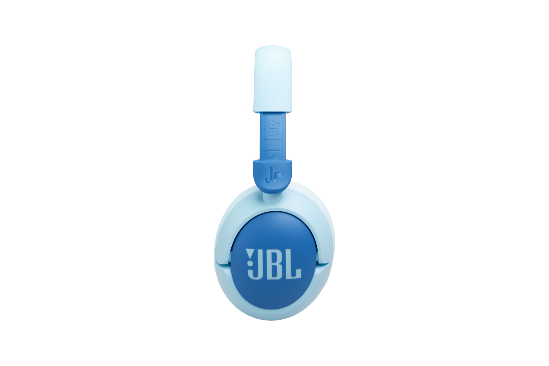 JBL JR470NC 노이즈 캔슬링 무선 키즈 헤드폰 블루 우측면