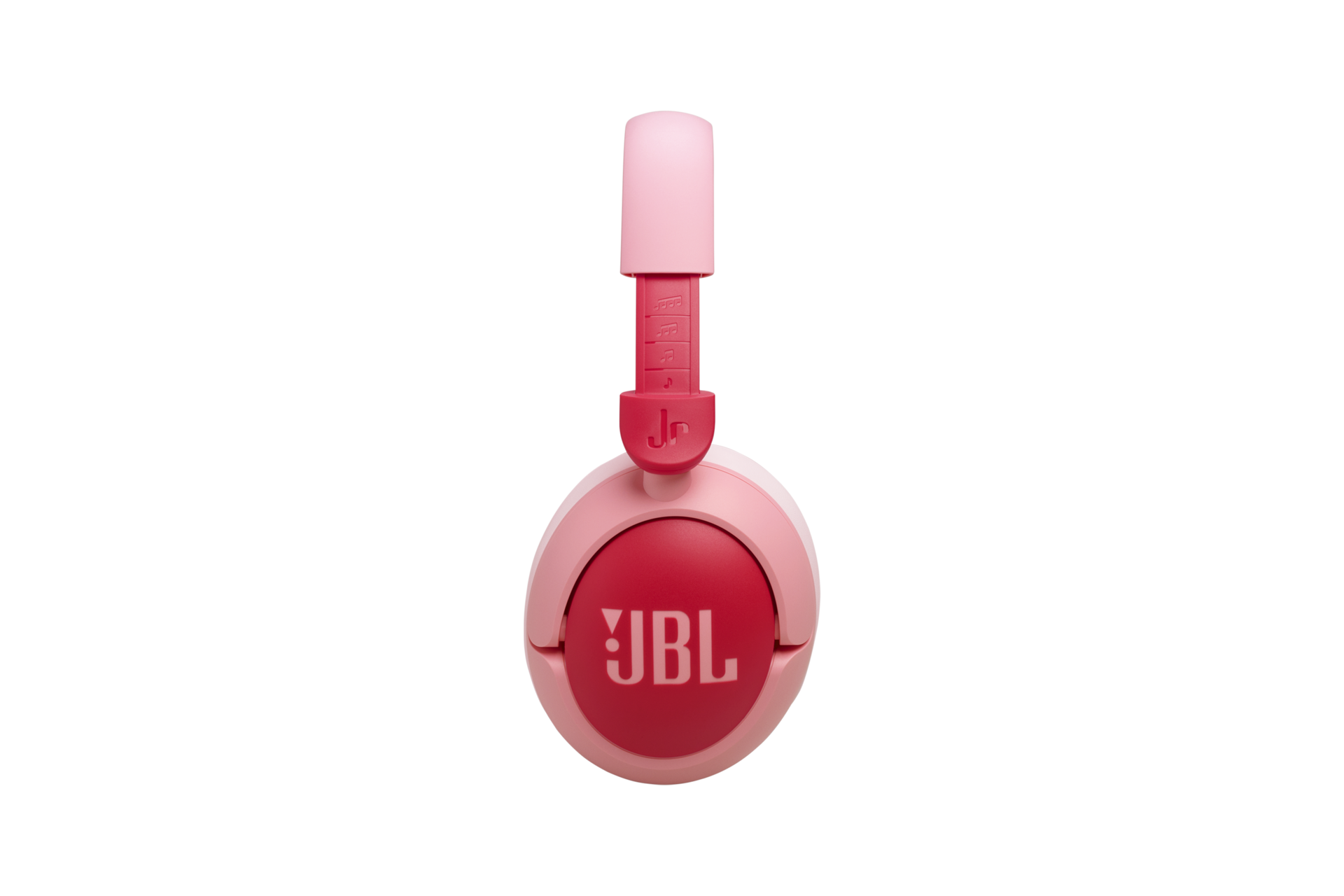 JBL JR470NC 노이즈 캔슬링 무선 키즈 헤드폰 핑크 우측면