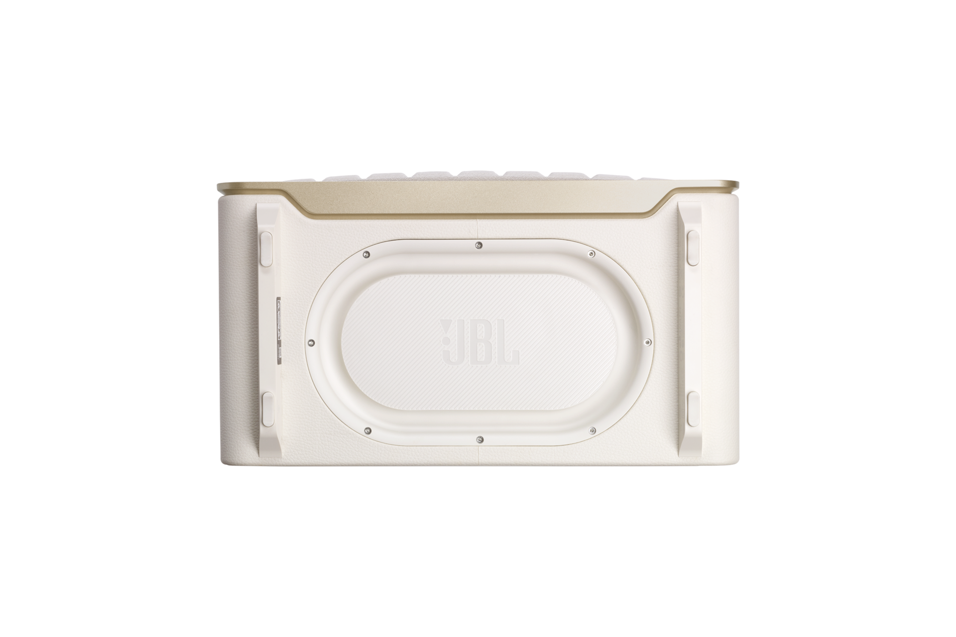 JBL Authentics 300 블루투스/Wi-Fi 스피커 화이트 밑면