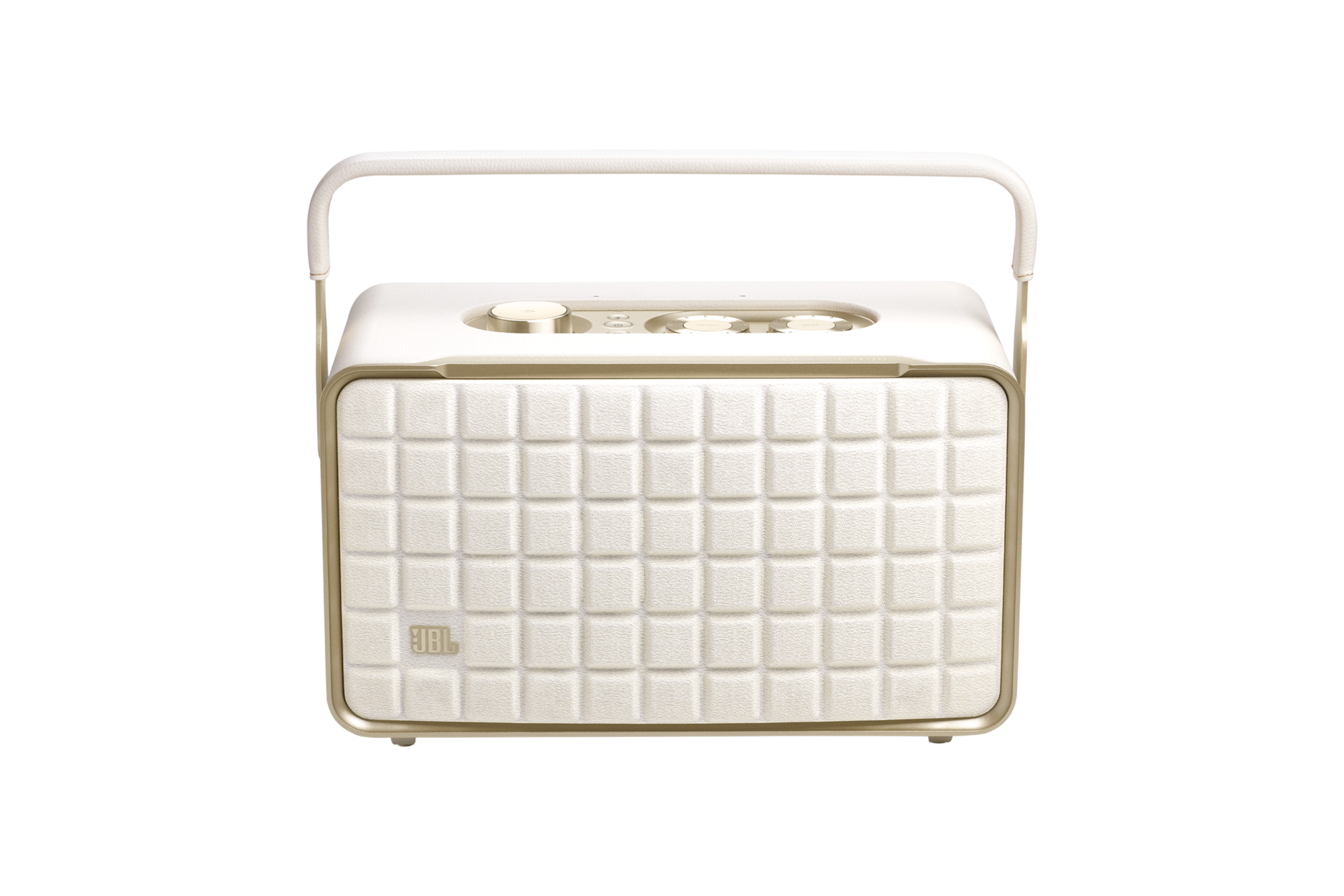 JBL Authentics 300 블루투스/Wi-Fi 스피커 화이트 정면