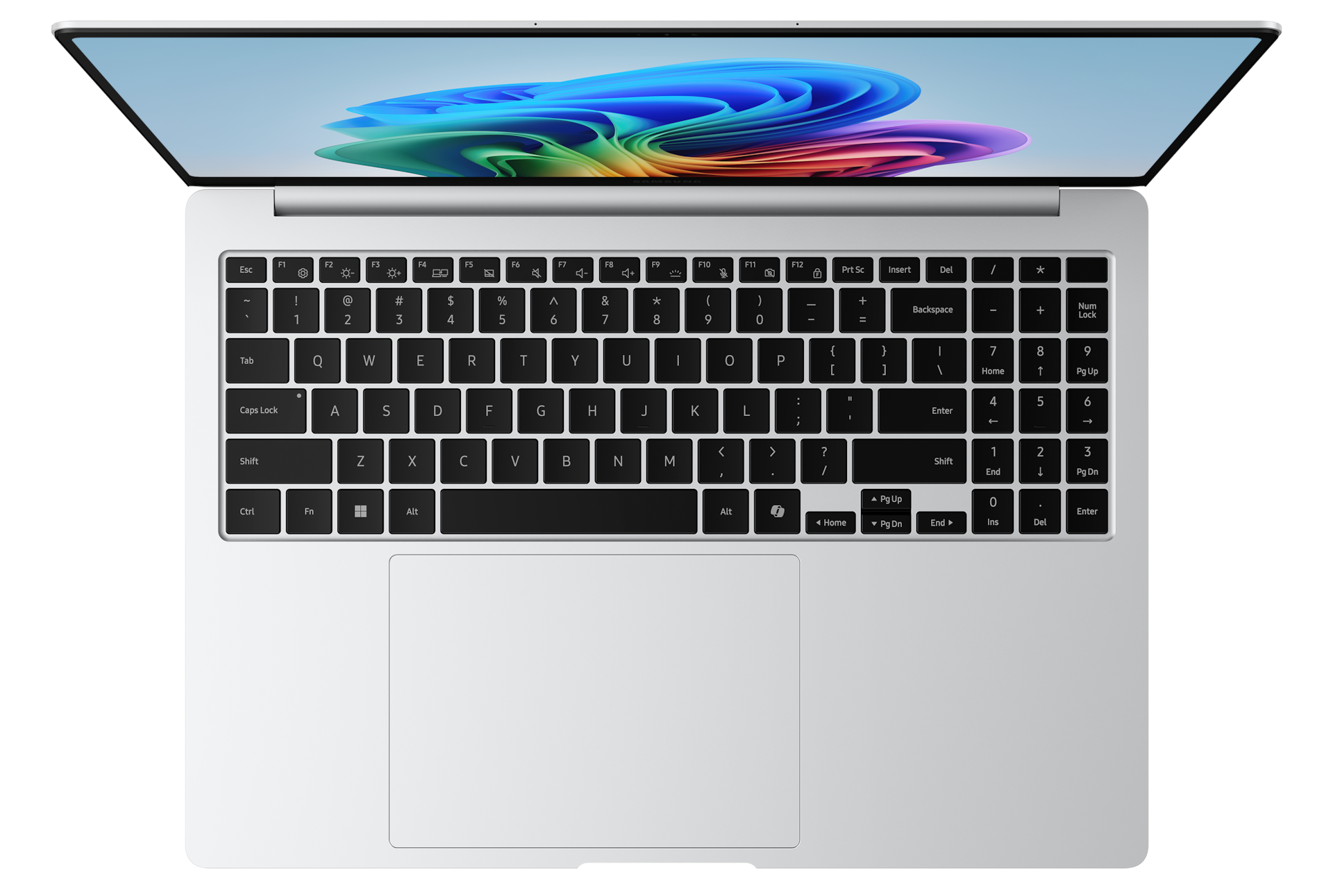 갤럭시 북5 Pro (40.6cm) Core™ Ultra 7 / 512GB NVMe SSD 오픈 탑뷰