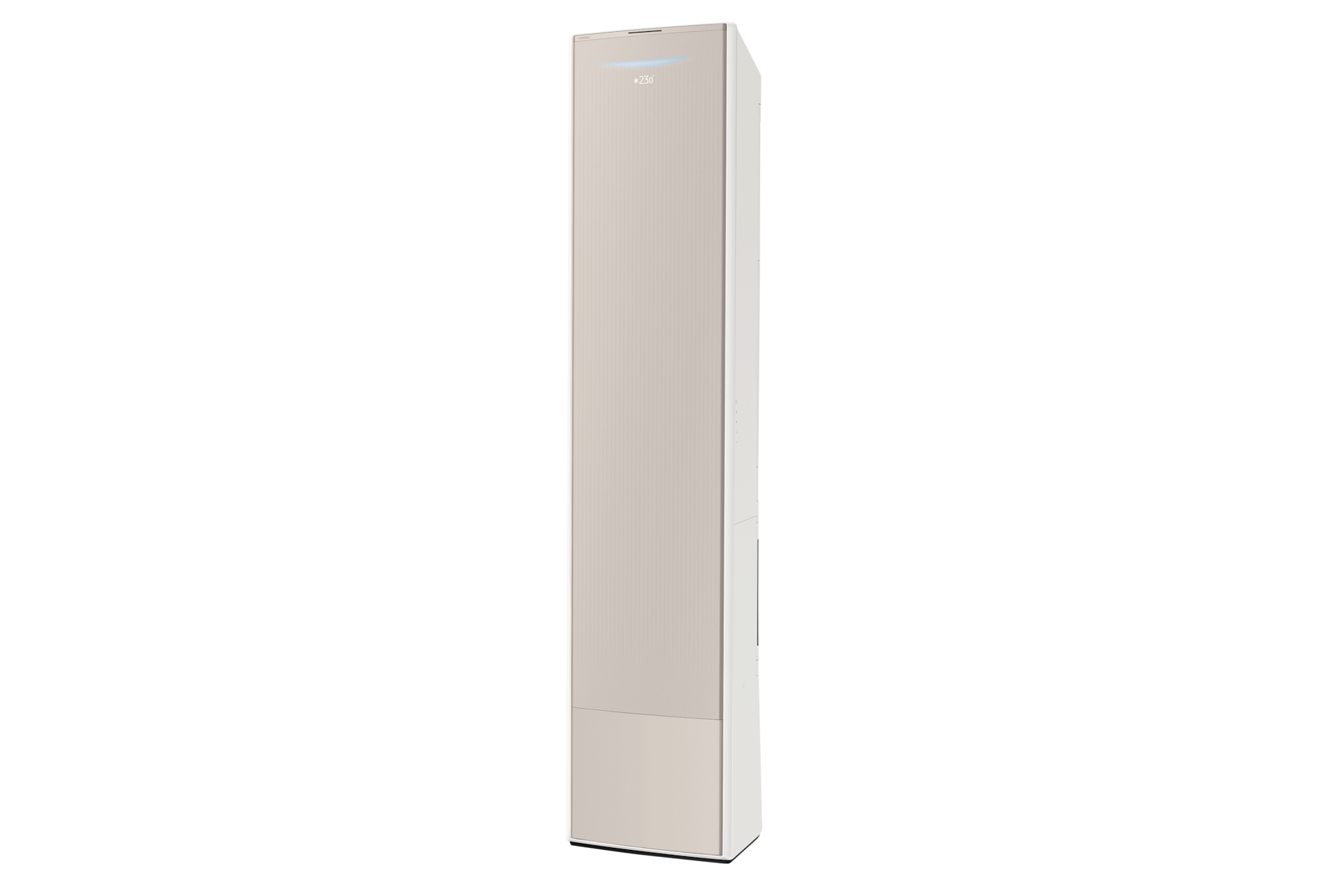 Bespoke AI 무풍콤보 갤러리 56.9㎡ (선매립, 리모컨 포함) 스탠드 에센셜 사틴베이지 스탠드 에어컨 ON 우측 15도컷