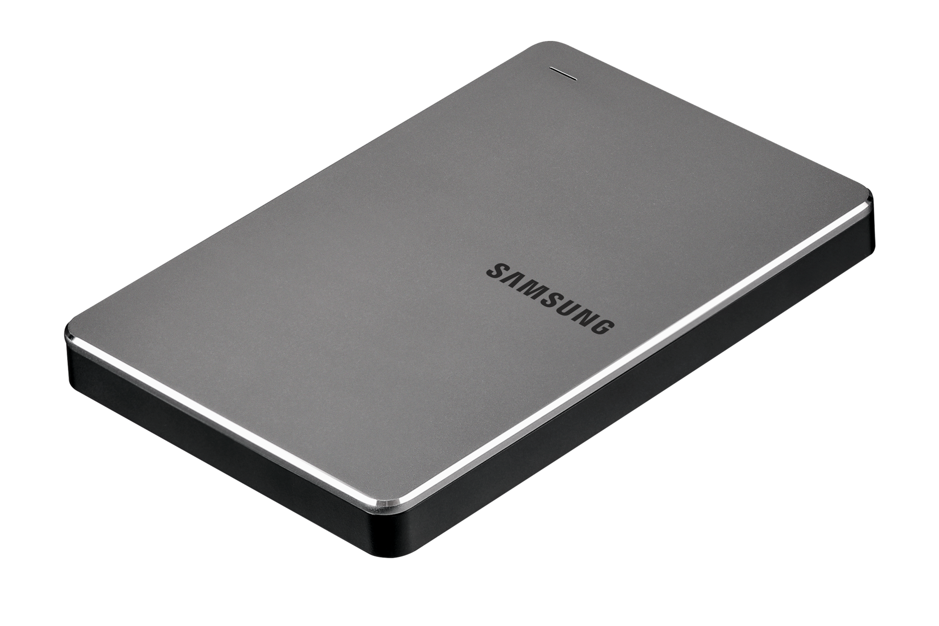 삼성 외장하드 Y3 1TB Smoky Grey 제품 누워있는 이미지