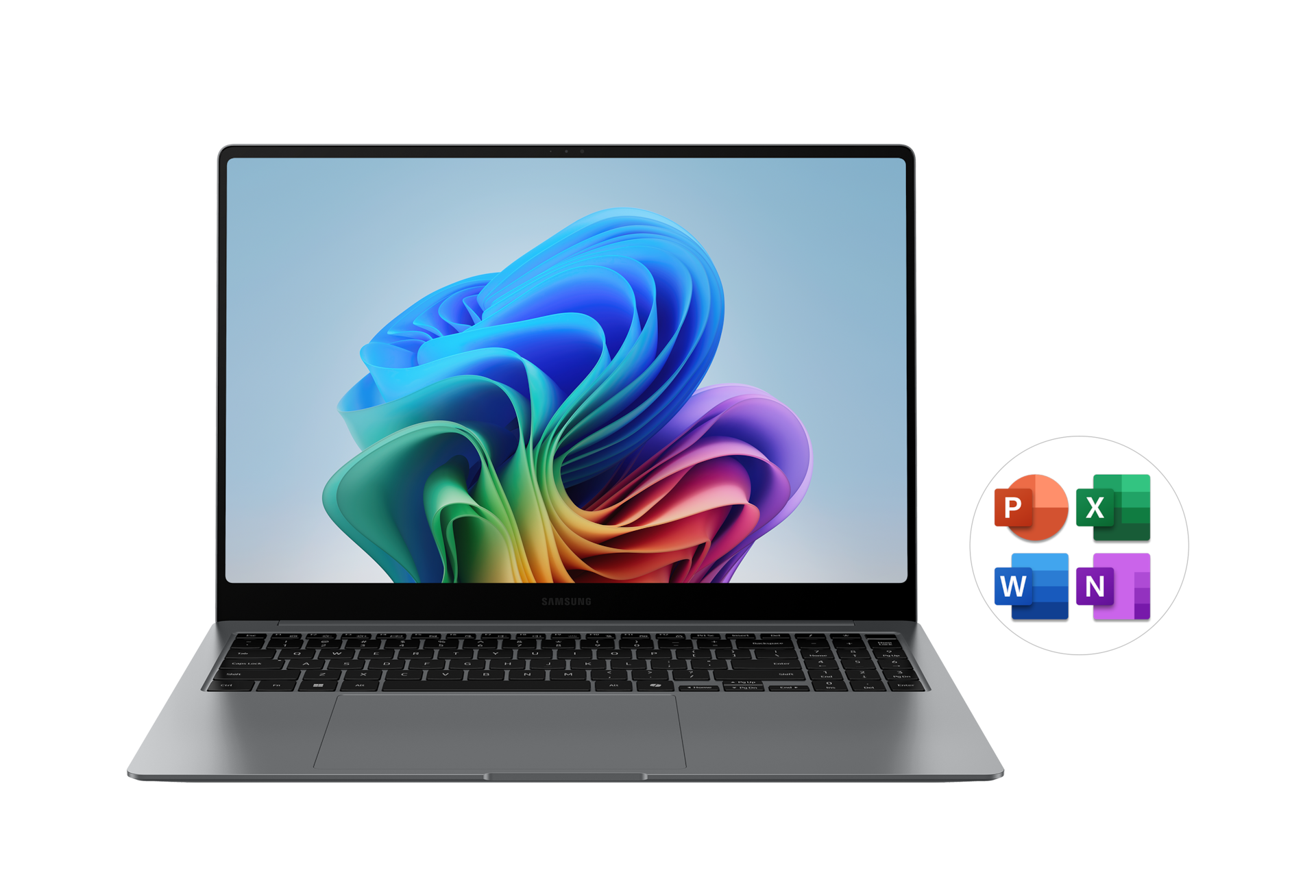 갤럭시 북5 Pro (40.6cm) Core™ Ultra 7 / 512GB NVMe SSD, Copilot+ PC, Microsoft 365 (Personal) 패키지 그레이 첫번째 이미지