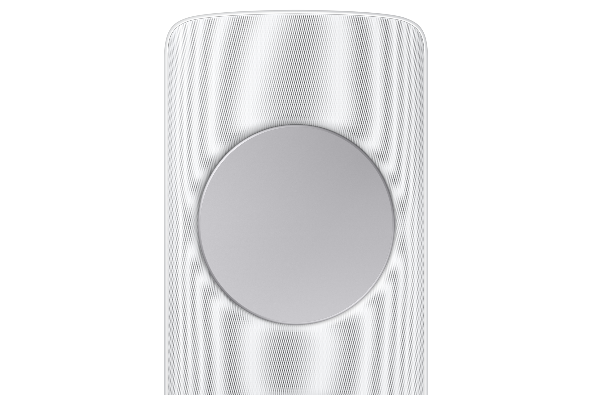 Bespoke AI 무풍 클래식 62.6㎡ (리모컨 포함) 바디 화이트 / 패널 메탈릭실버 스탠드 에어컨 상단부 확대 컷