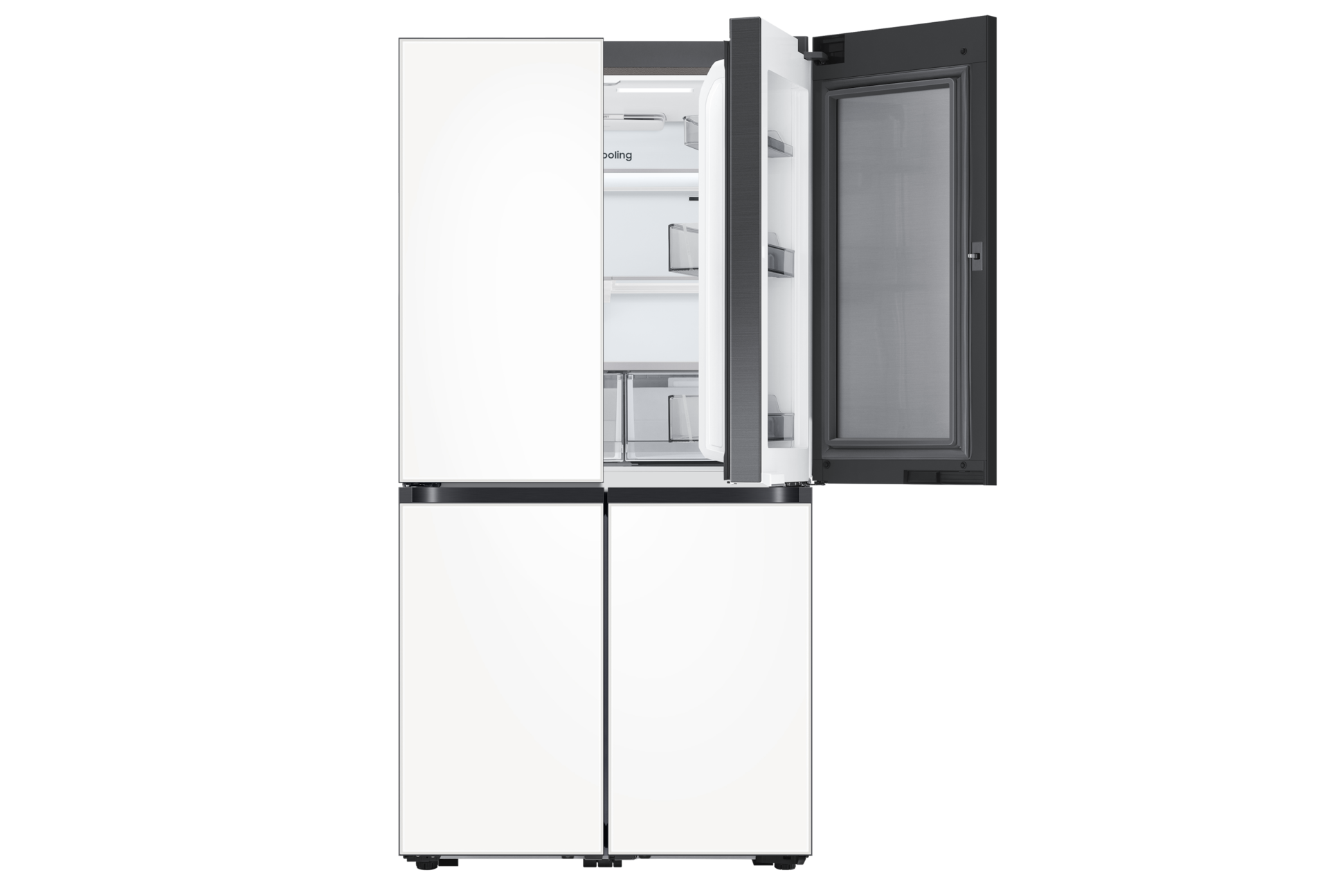BESPOKE 냉장고 4도어 869L (UV탈취) 새틴 화이트 첫번째 이미지