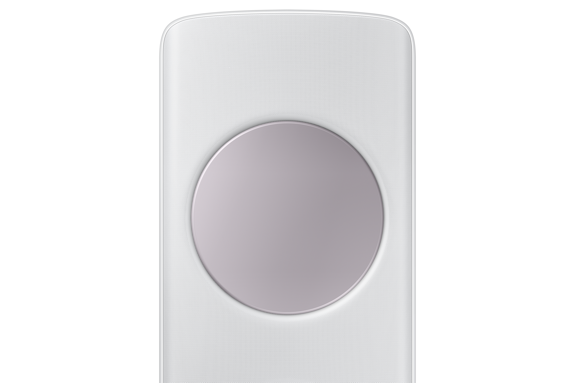 Bespoke AI 무풍 클래식 56.9㎡ (리모컨 포함) 바디 화이트 / 패널 메탈릭 라벤더 스탠드 에어컨 상단부 확대컷 