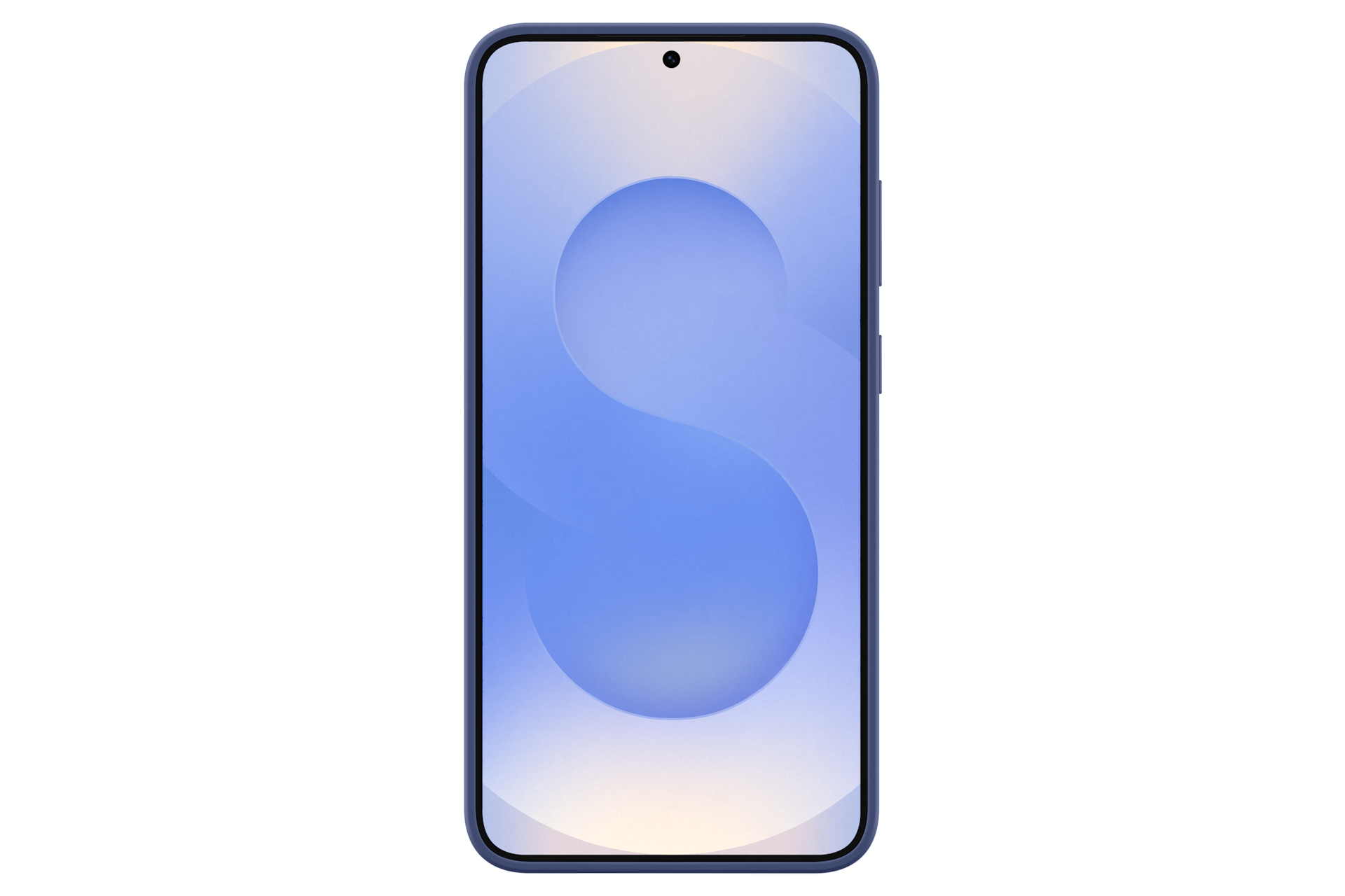 갤럭시 S25+ 실리콘 케이스 (블루) 세번째 이미지