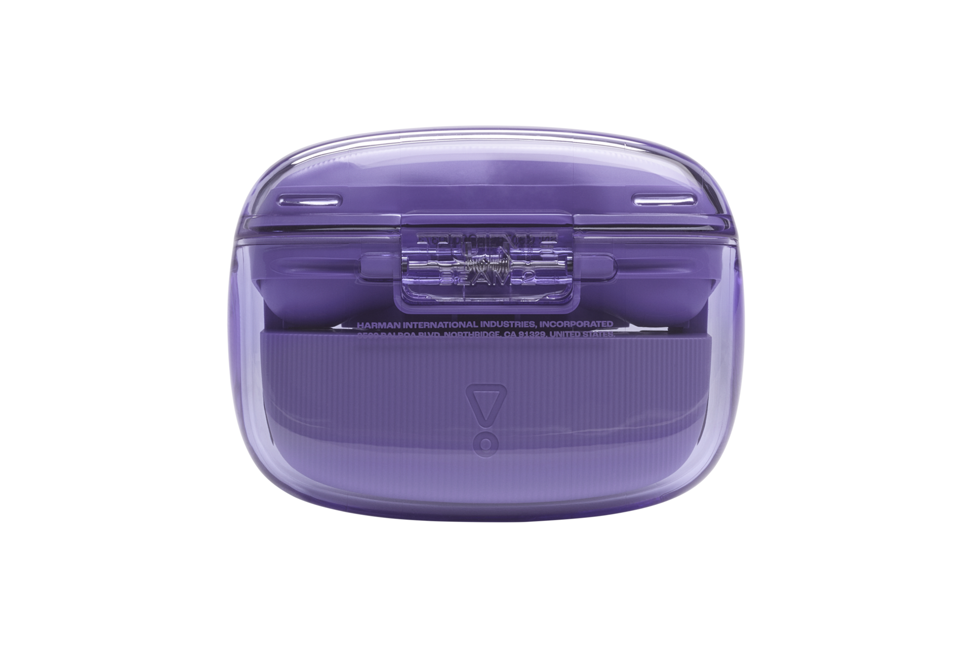 JBL TUNE BEAM 2 어댑티브 노이즈 캔슬링 무선 이어폰 고스트 모브(Mauve) 뒷면