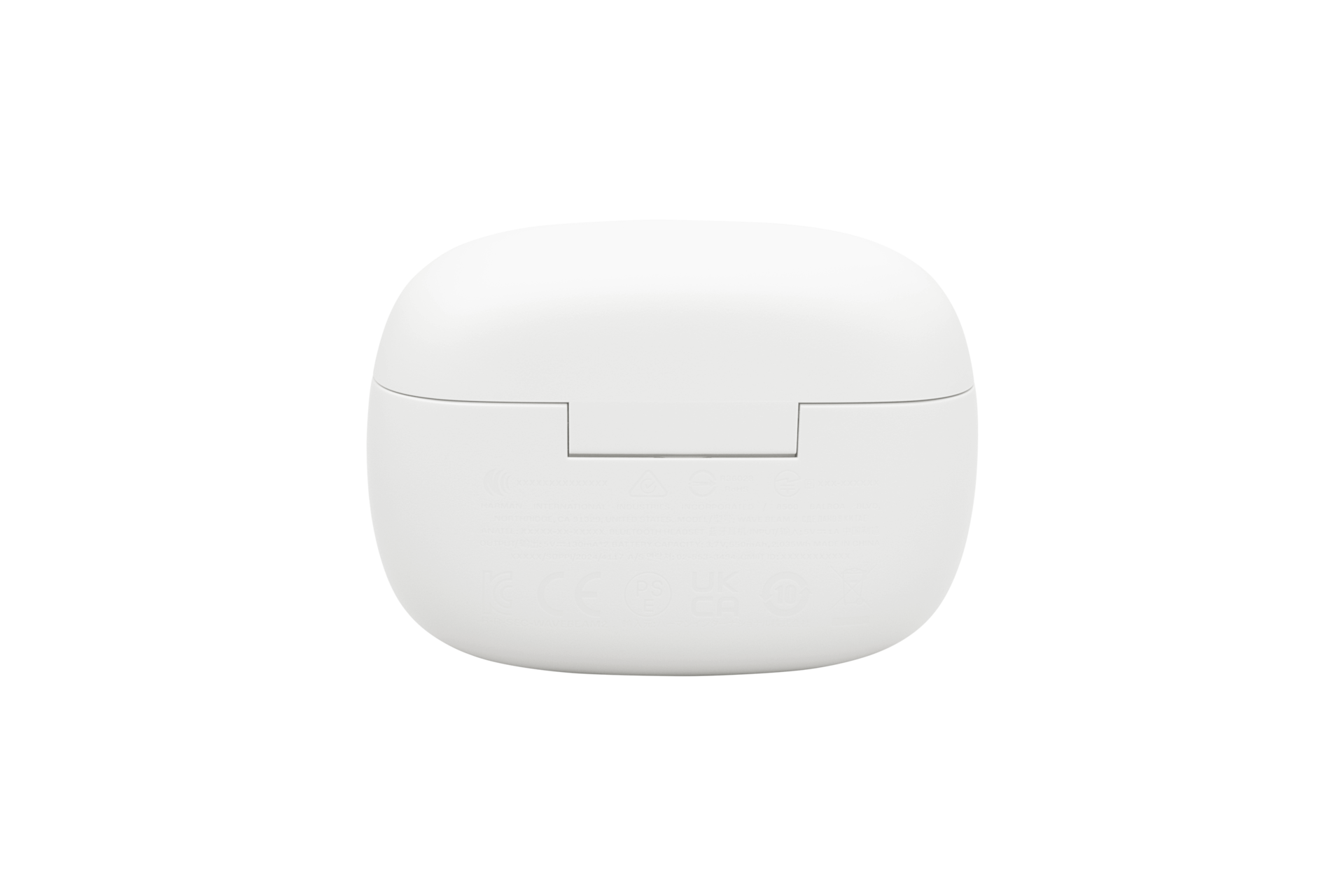 JBL WAVE BEAM 2 액티브 노이즈 캔슬링 무선 이어폰 화이트 뒷면