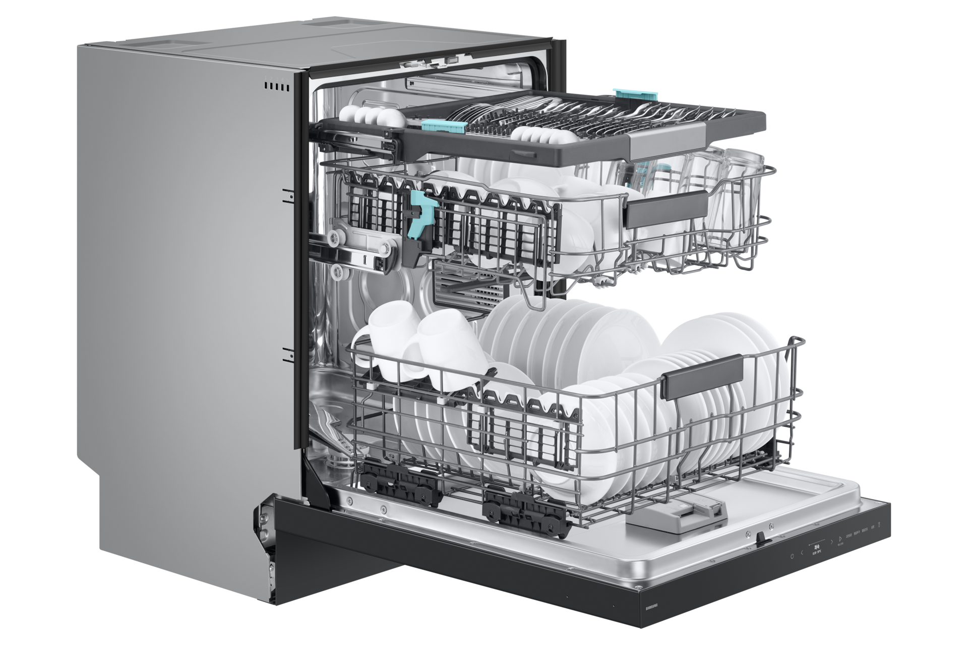 BESPOKE AI 식기세척기 빌트인 14인용 (열풍건조, 필터 내장형) 여섯번째 이미지